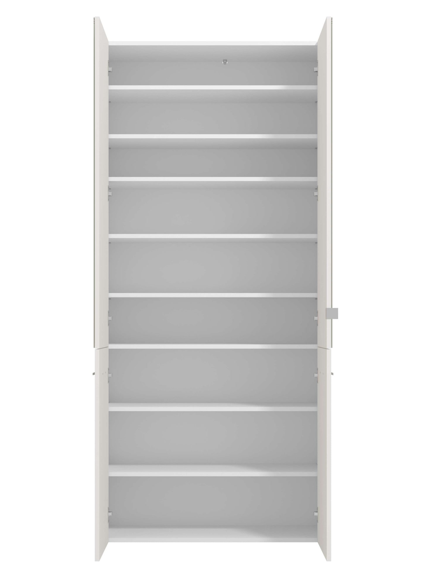 INOSIGN Schuhschrank »Menorca Schuhkommode, Lagerschrank, Schuhregal, Breite 90 cm« mit vier Türen, in modernen und eleganten Farben, mit zwei Spiegeln