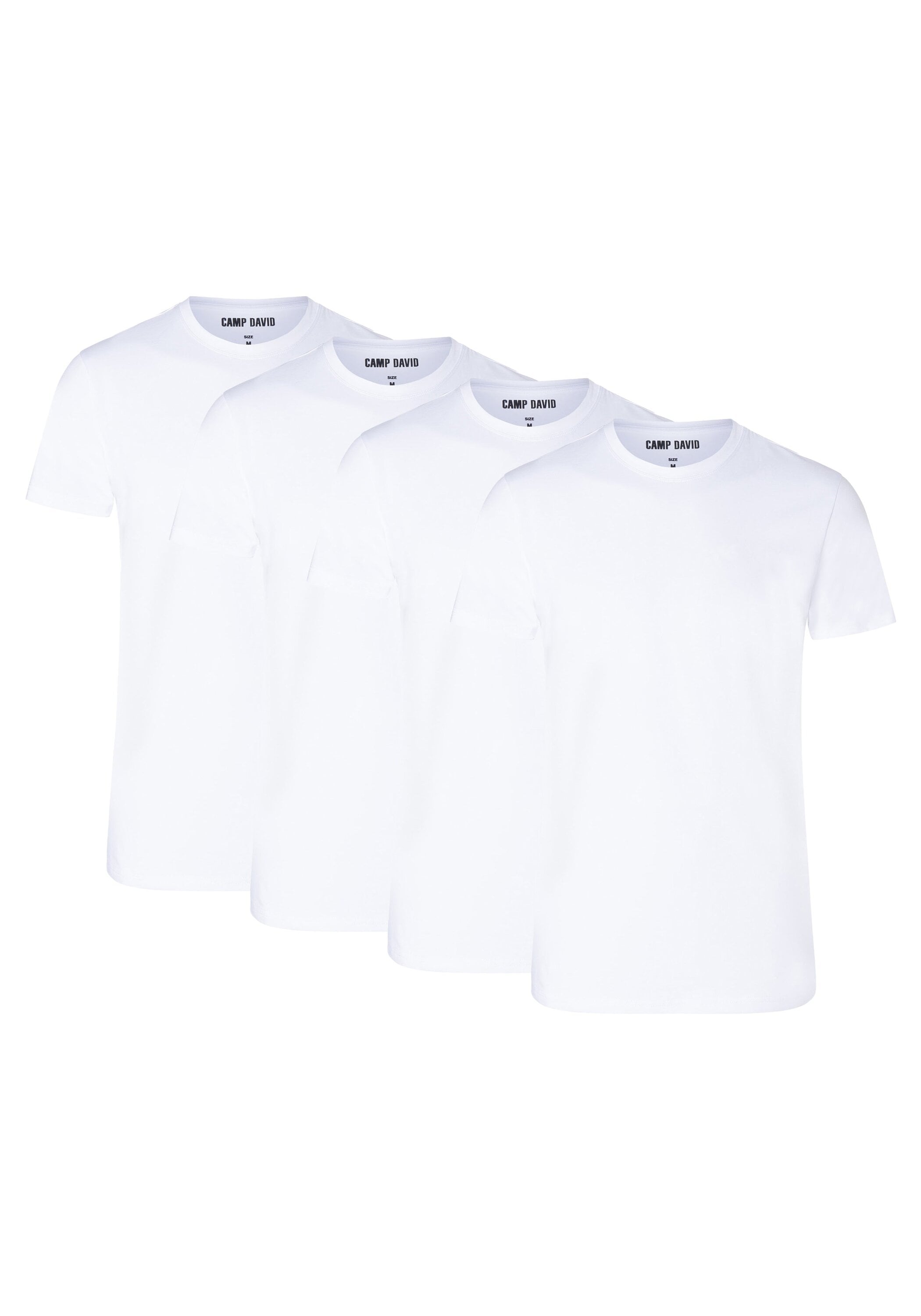 CAMP DAVID T-Shirt »T-Shirt 4er Pack«