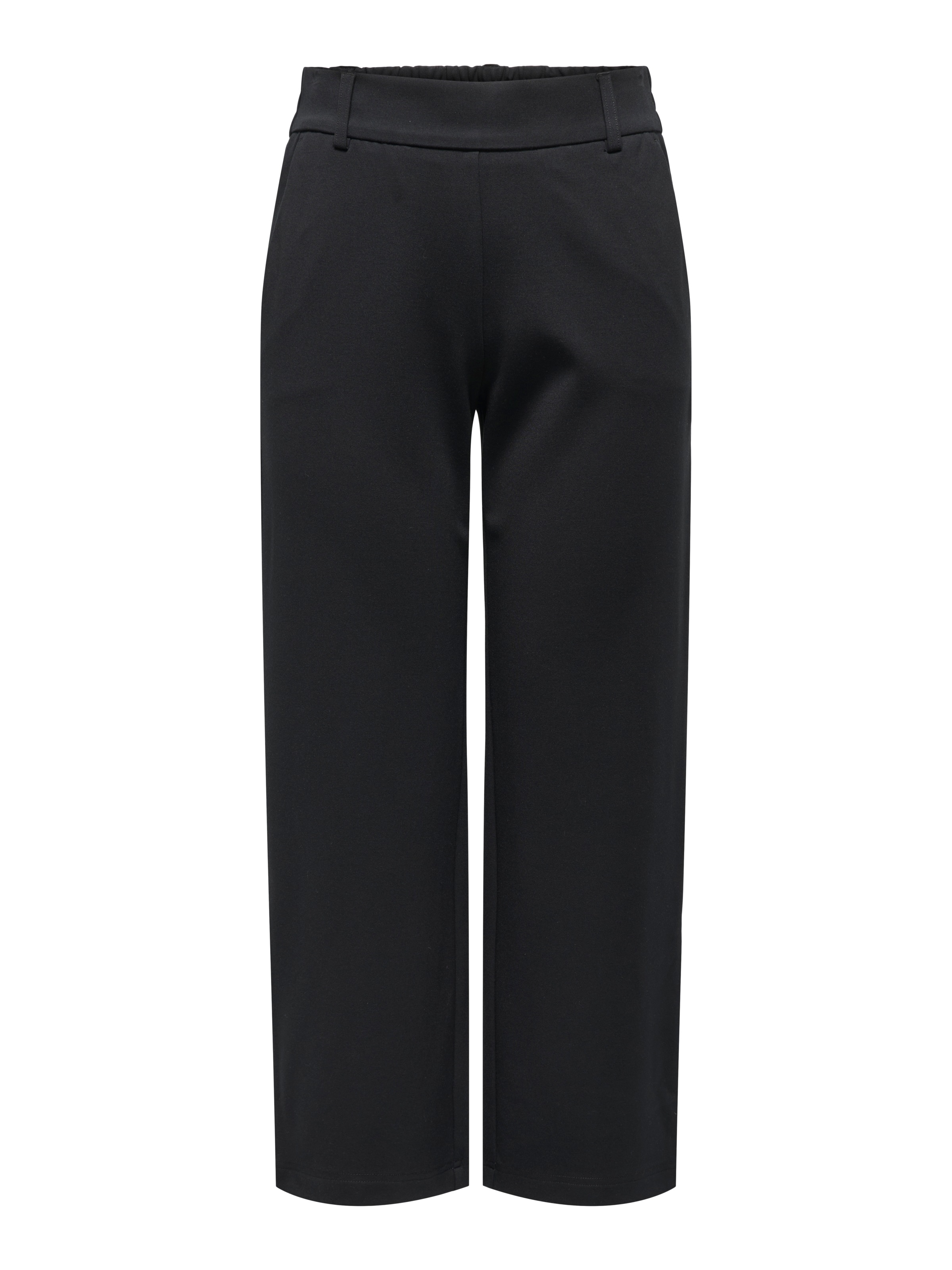 ONLY Culotte »ONLPOPTRASH LIFE MW STRAIGHT CULOTTE PNT«  elastisches Bündchen hinten