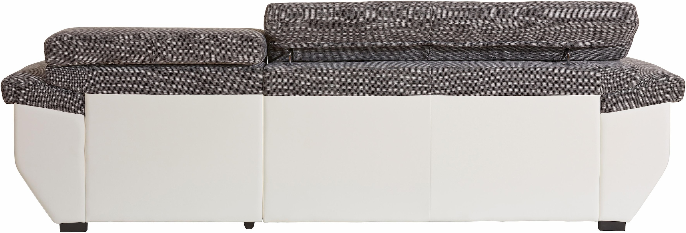 COTTA Ecksofa »Speedway L-Form«, mit Kopfteilverstellung, wahlweise mit Bettfunktion & Bettkasten