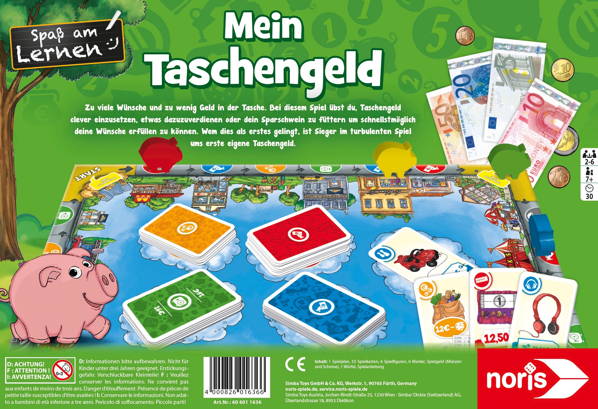 Noris Spiel »Mein Taschengeld«
