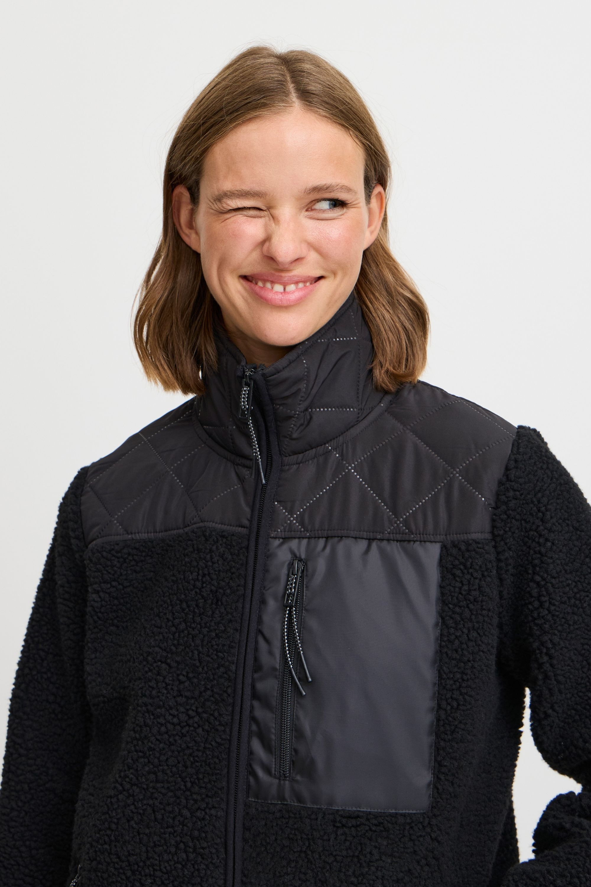 TheJoggConcept Fleecejacke »Fleecejacke JCBERRI JACKET 6«