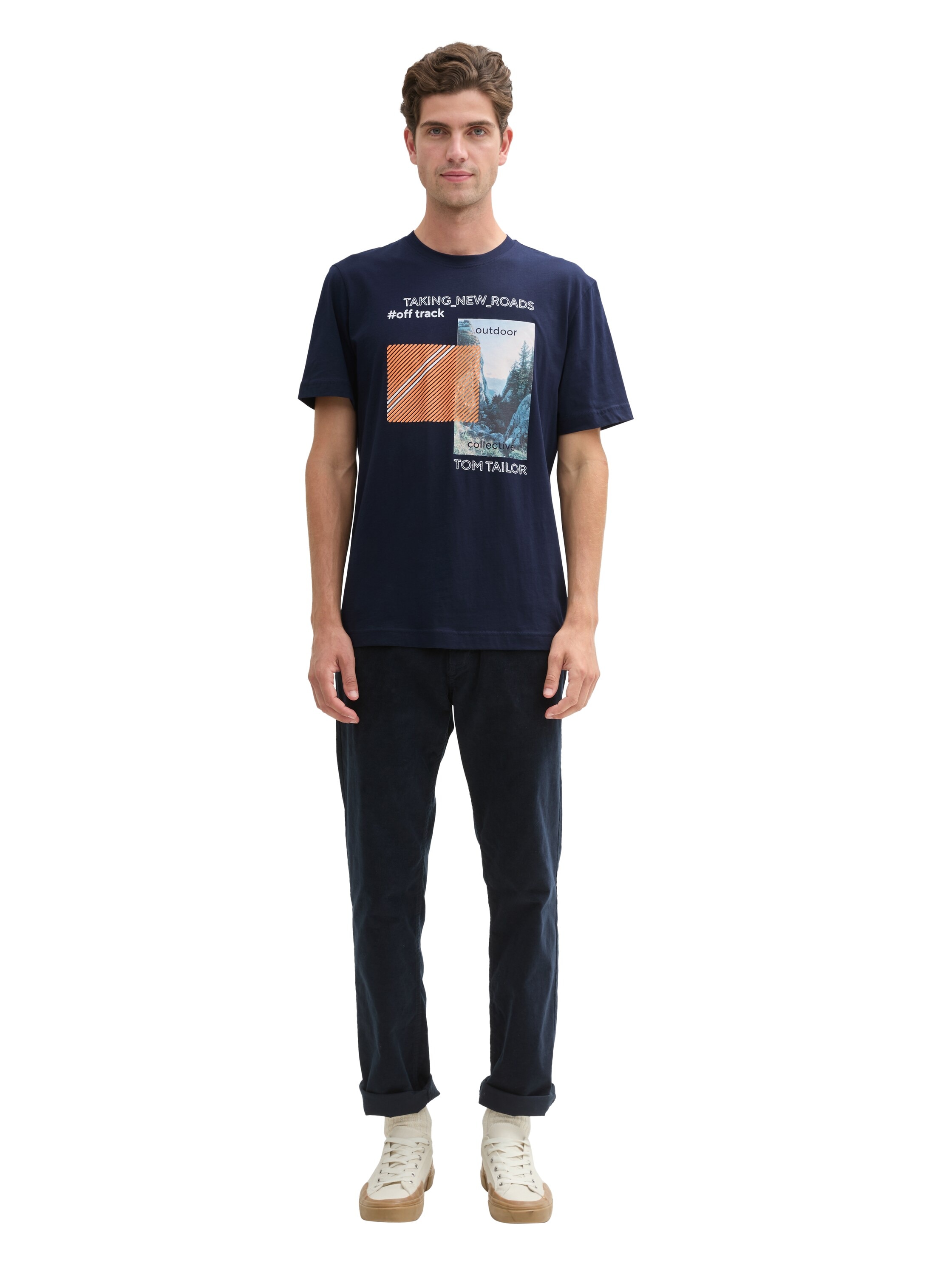 TOM TAILOR Print-Shirt, mit Frontprint