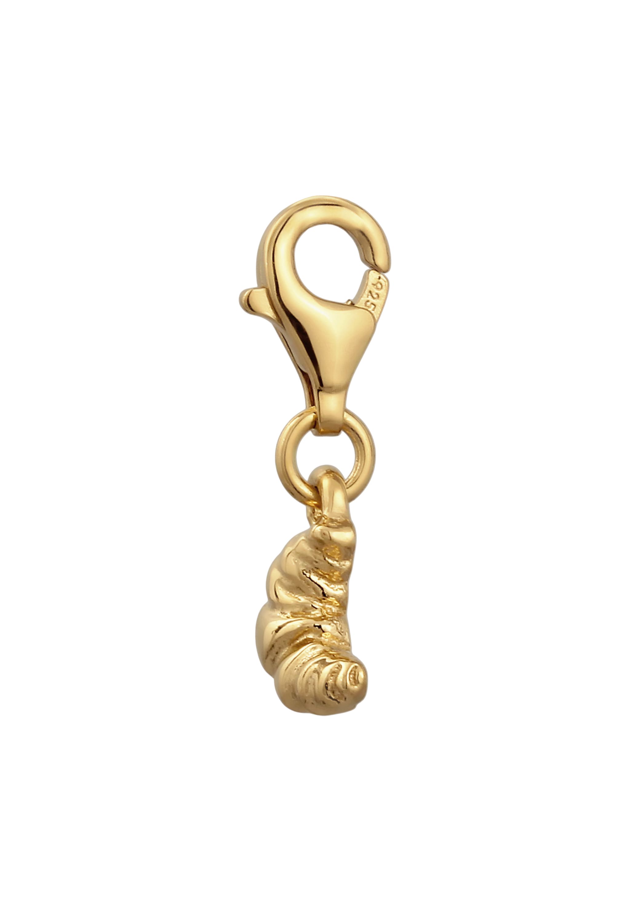 Elli Charm-Einhänger »Charm Charm Anhänger Croissant 925 Sterling Silber«