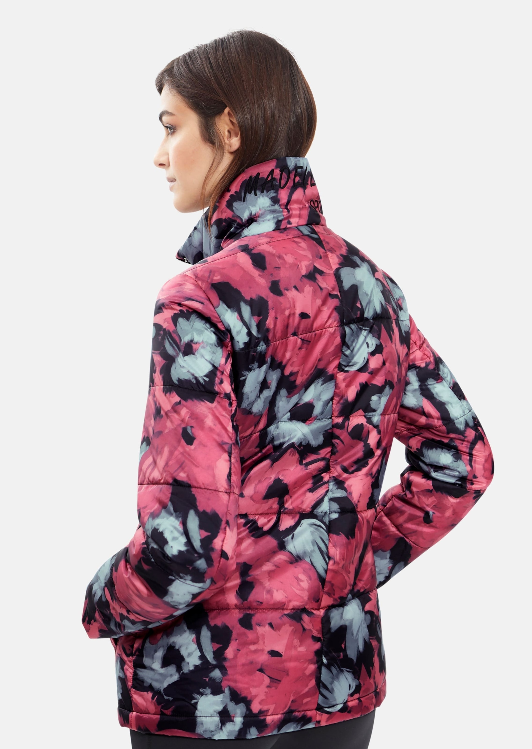 MADELEINE Outdoorjacke »Jacke Outdoor Steppjacke mit floralem Print«