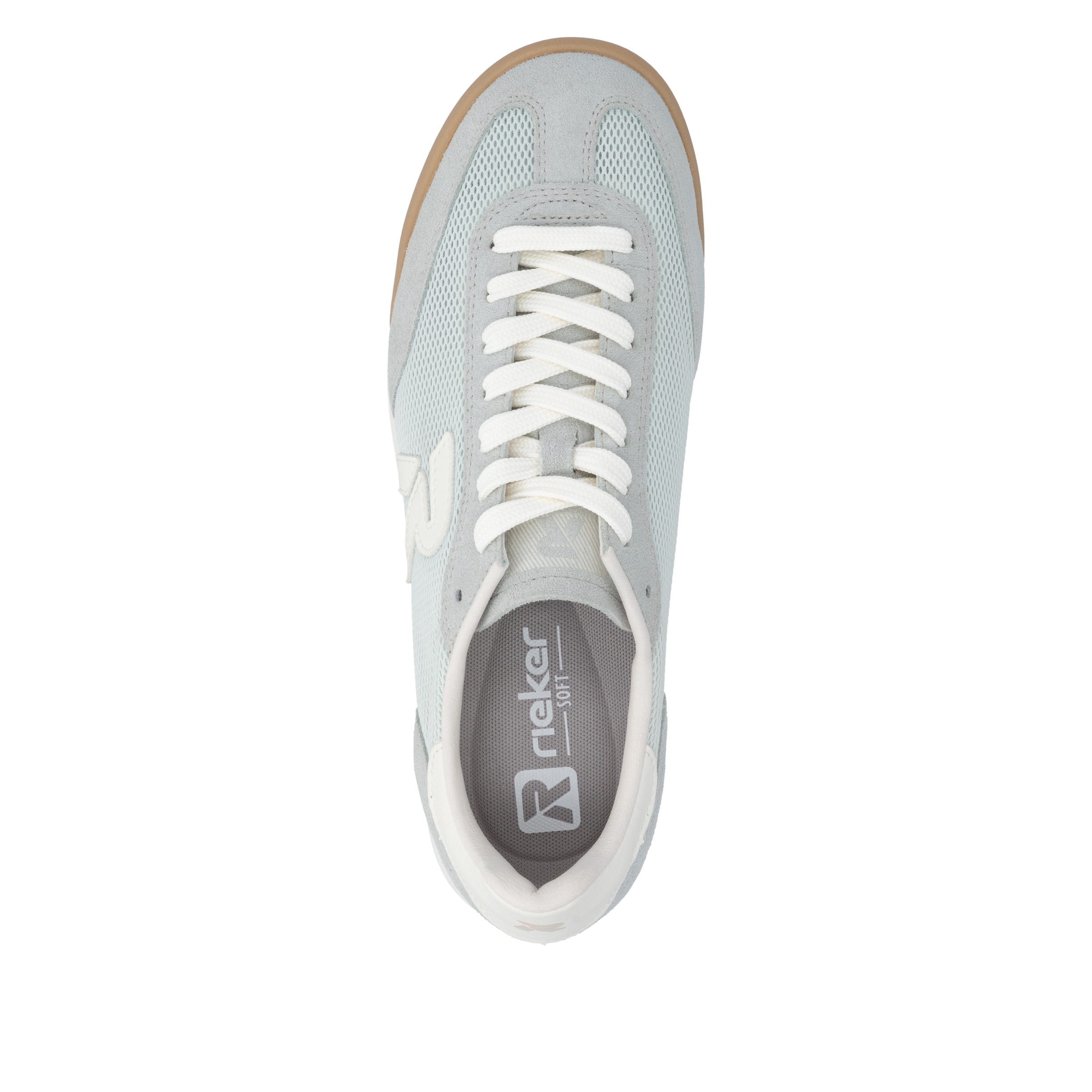 RIEKER Sport Sneaker  Sportschuh, Schnürschuh, Halbschuh mit gepolstertem Schaftrand