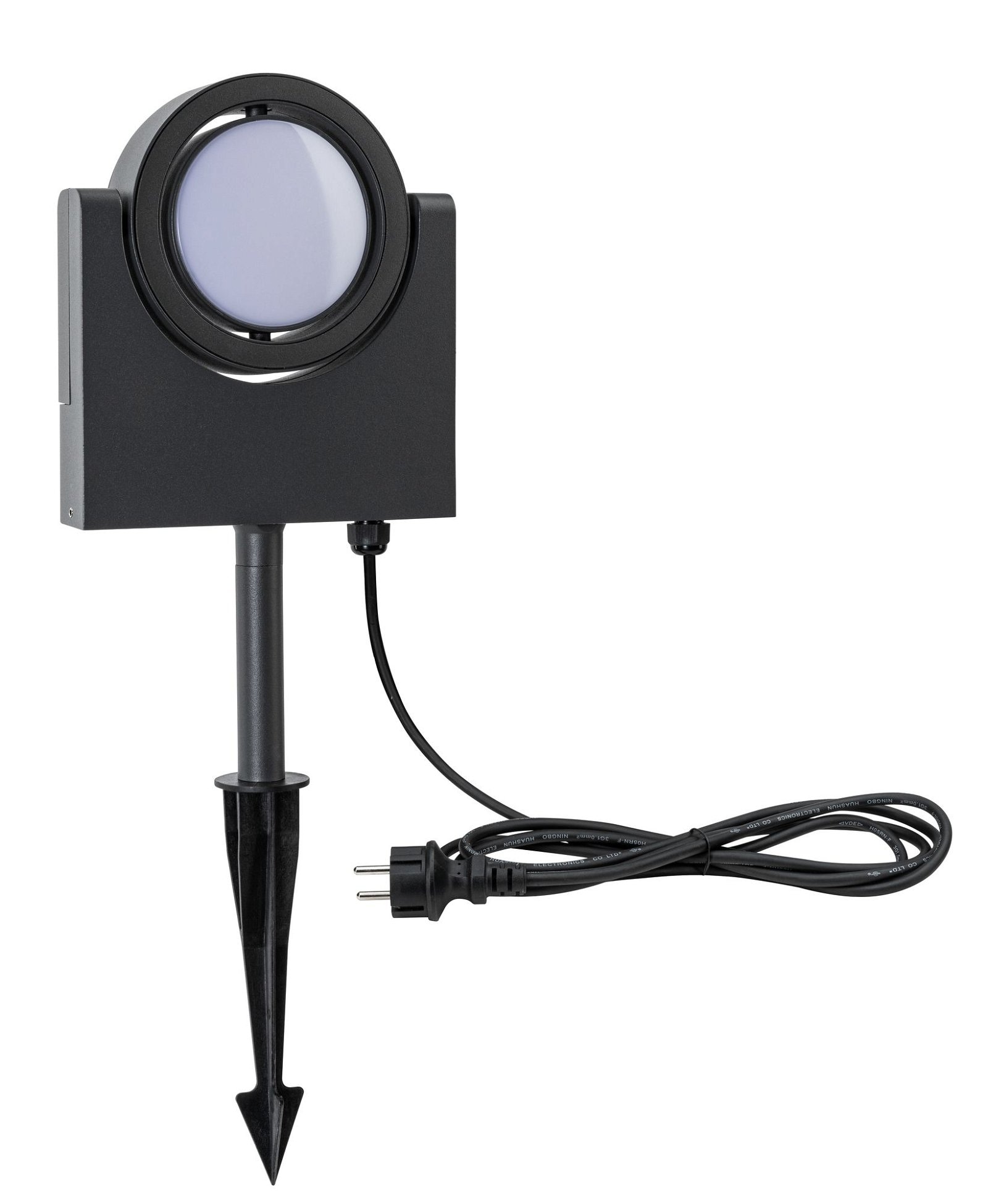 Paulmann LED Gartenstrahler »Swivea IP44 183x46mm 3000K 8W 460lm 230V Anthrazit Aluminium«, 1 flammig