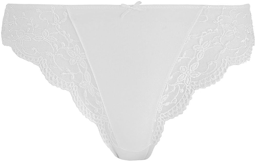Nina Von C. String »"Silver Edition"«, (2er Pack), mit floralen Spitzeneinsätzen