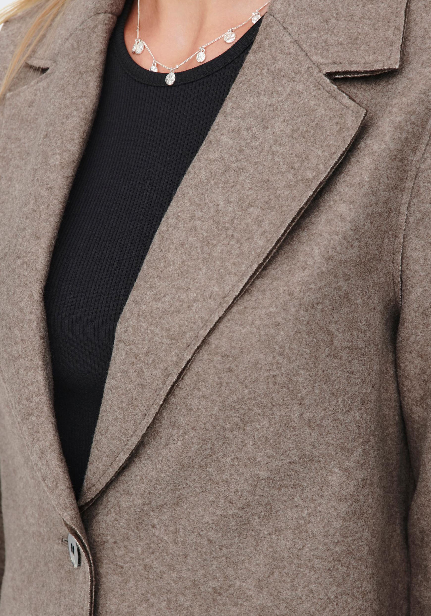 ONLY Kurzmantel »ONLCARRIE BONDED COAT«