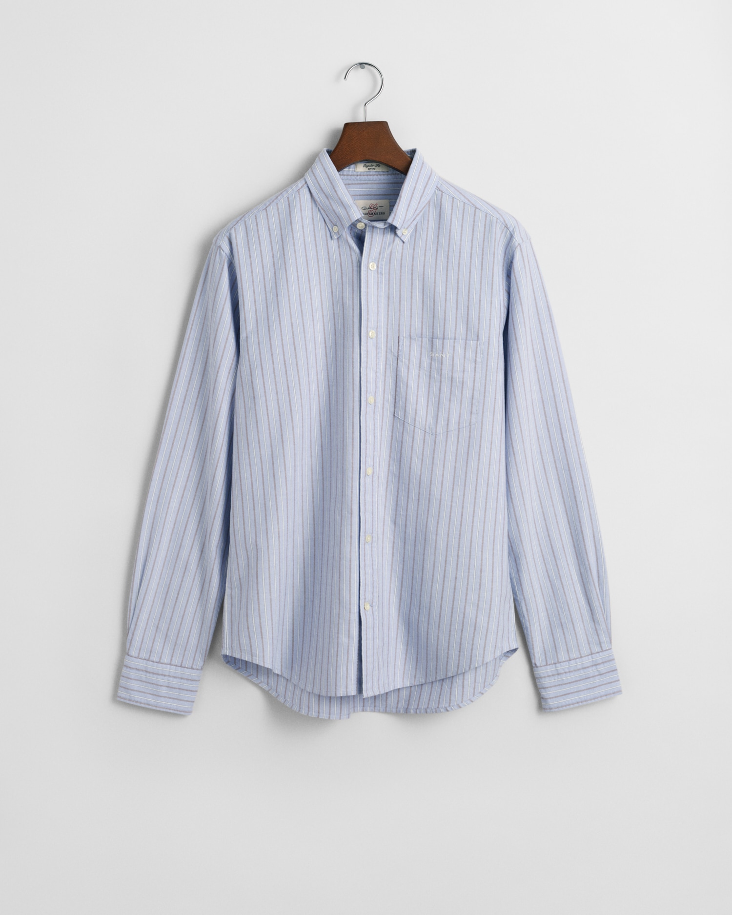 Gant Langarmhemd »REG OXFORD STRIPE SHIRT«, unisex, in leichter Oxford-Qualität