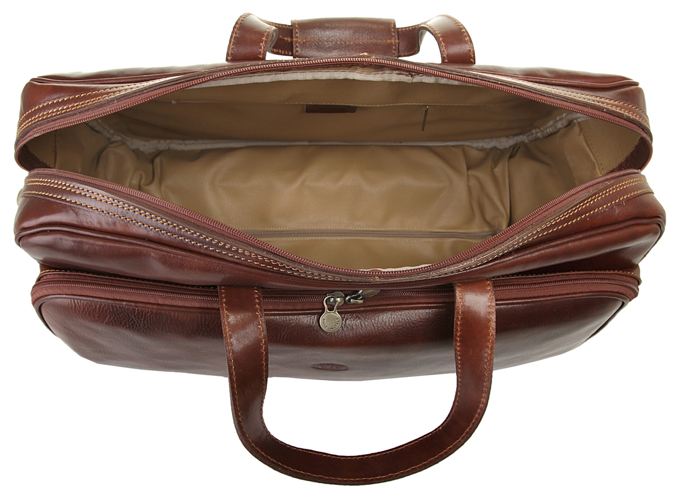 Piké Reisetasche »TORINO«, echt Leder, Made in Italy