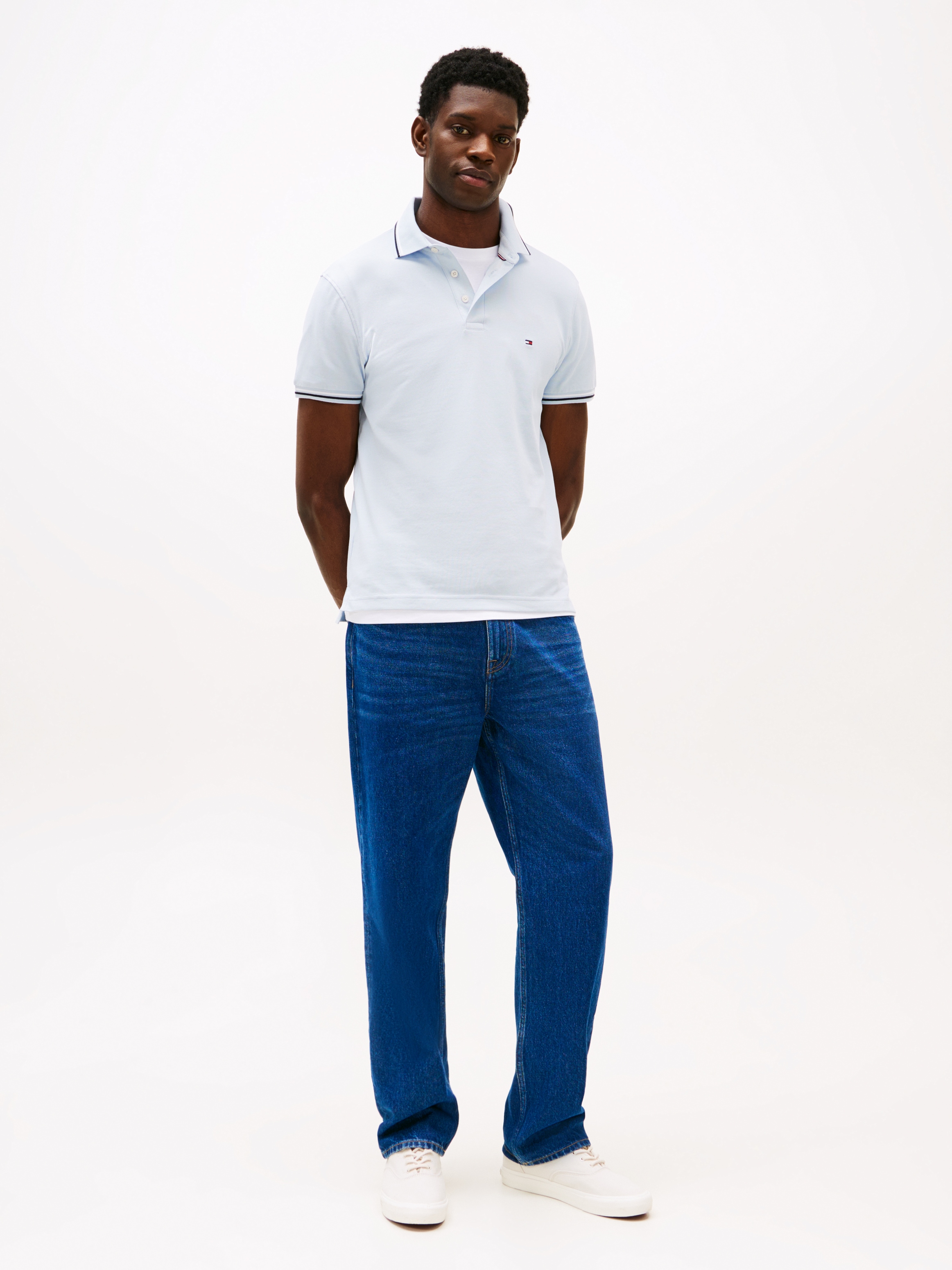 Tommy Hilfiger »TOMMY TIPPED SLIM POLO«