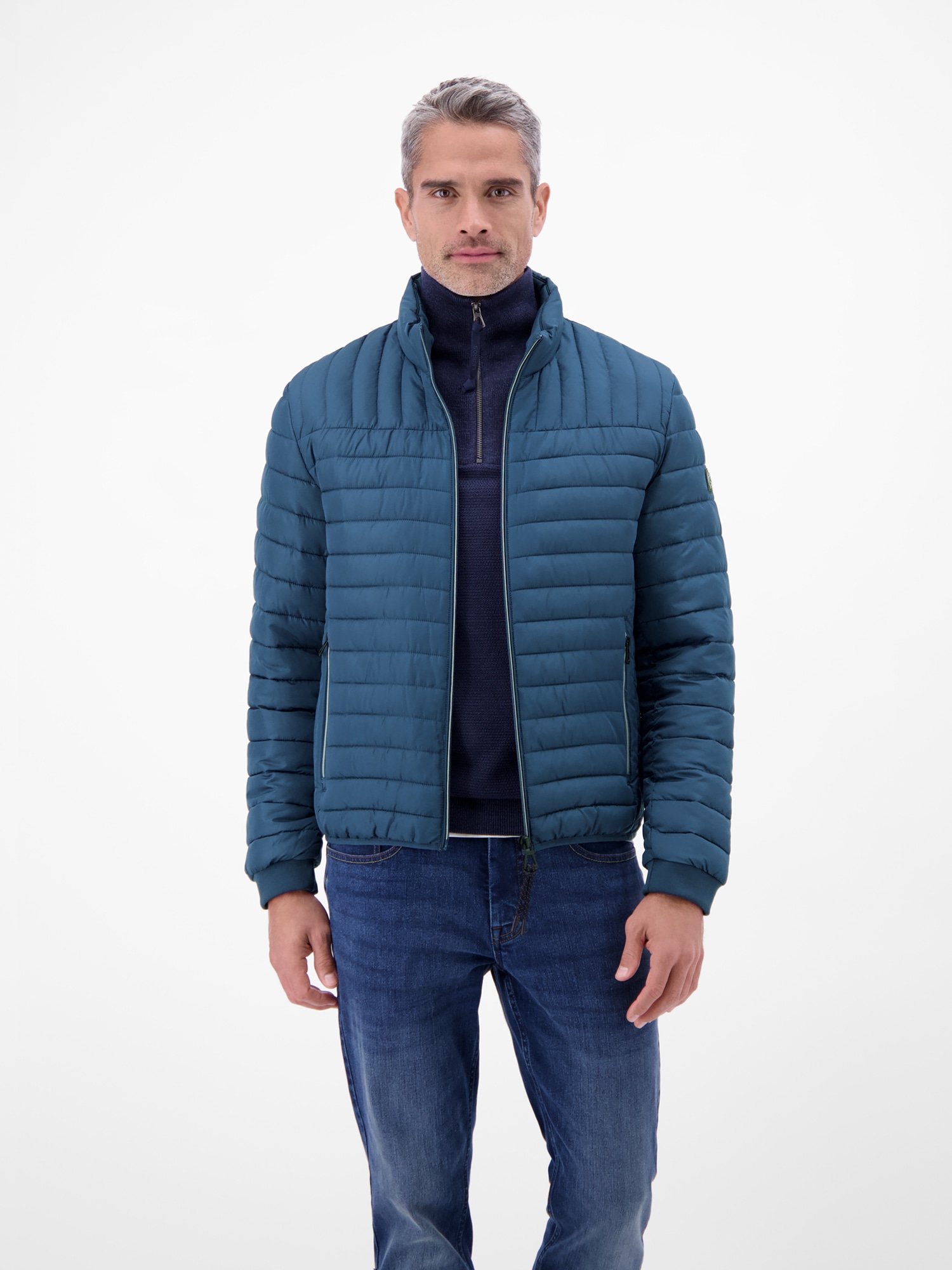 LERROS Steppjacke »LERROS Leichter Herren Steppjacke« ohne Kapuze Keine Angabe