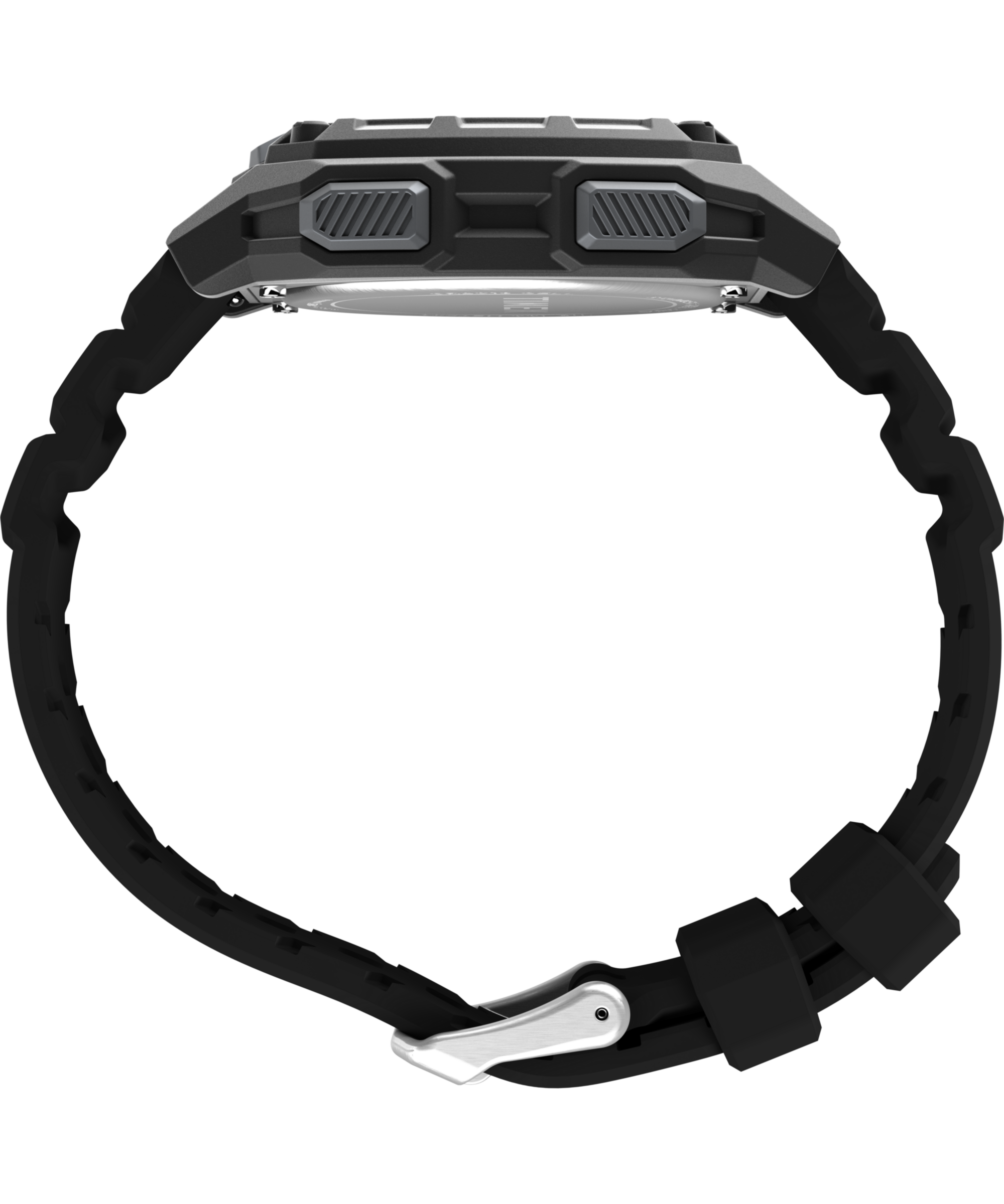 Timex Chronograph »RIDGE« Quarzuhr, Armbanduhr, Herrenuhr, Silikonarmband, Stoppfunktion,digital