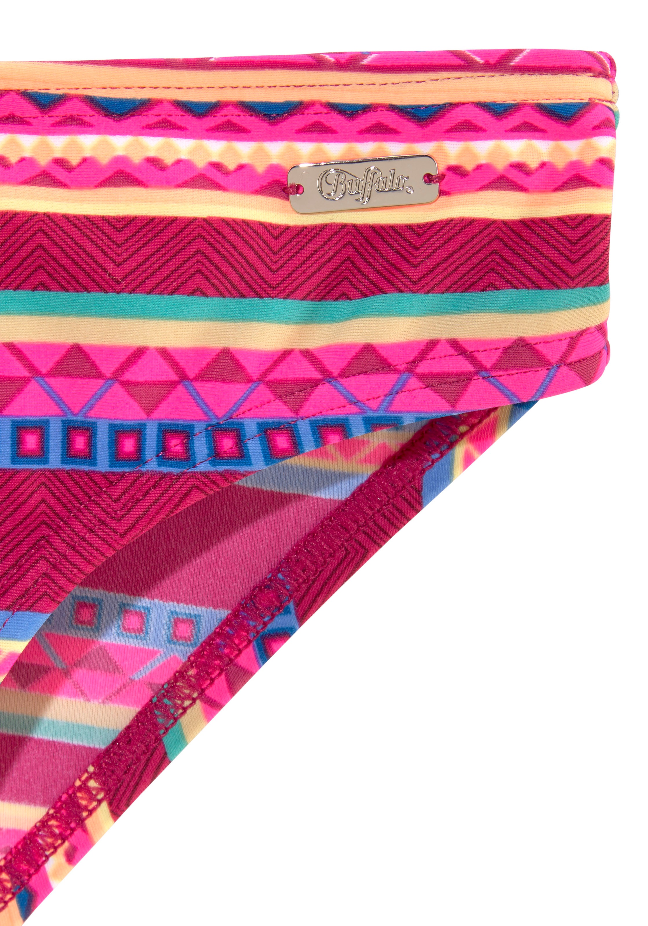 Buffalo Bandeau-Bikini »Lux Kids«, mit Druck abstraktem bei