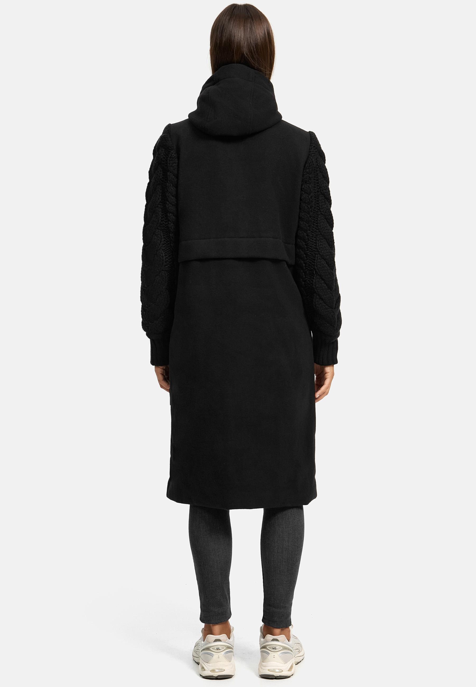 Navahoo Kurzmantel »Wintermantel Knit Babe 14«