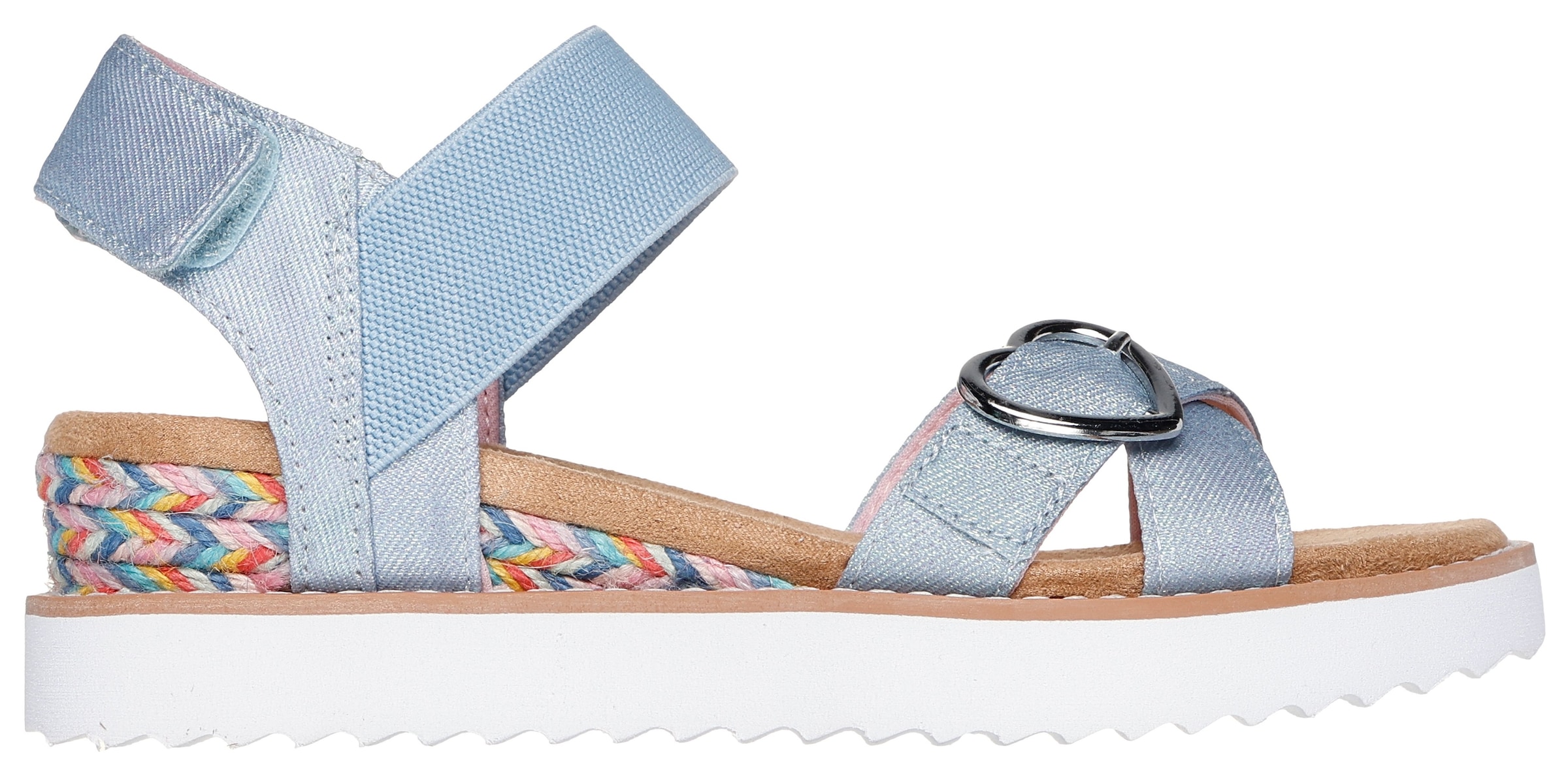 Skechers Sandale »MISS DESERT KISS HI«, Klettschuh für Mädchen, Größenschablone zum Download