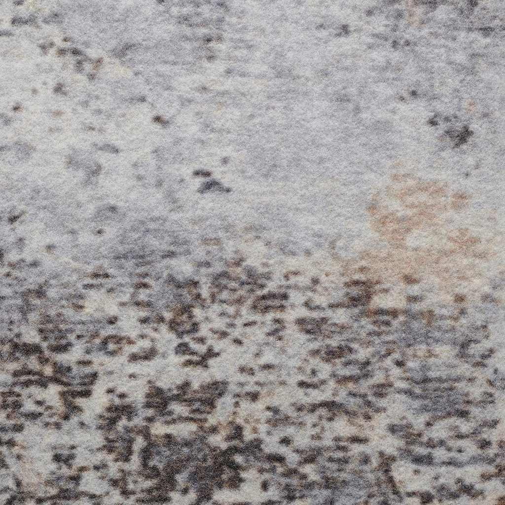 Infloor Teppichfliese »Velour Steinoptik Marmor grau«, rechteckig