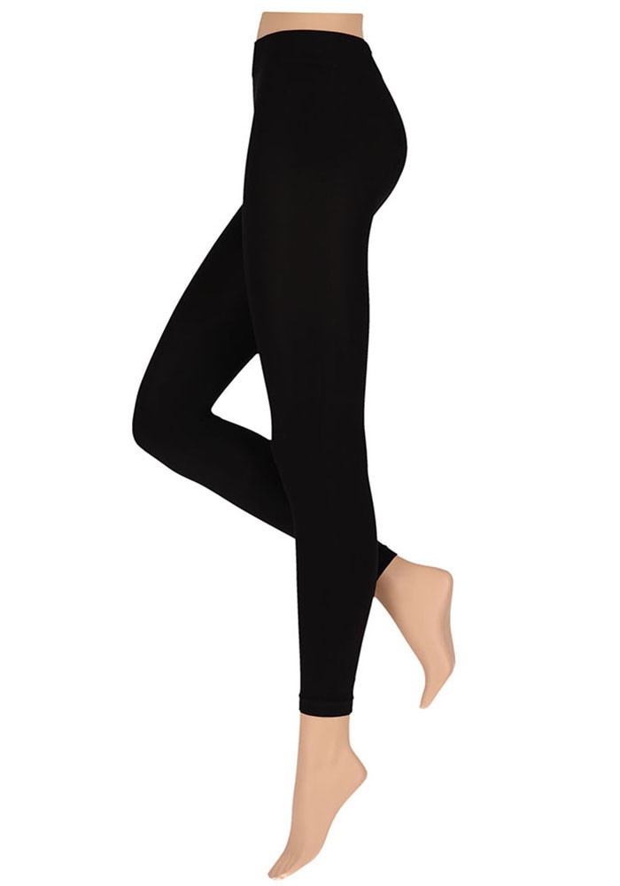 Sarlini Leggings, (2er Pack), blickdicht und mit hohem Bund