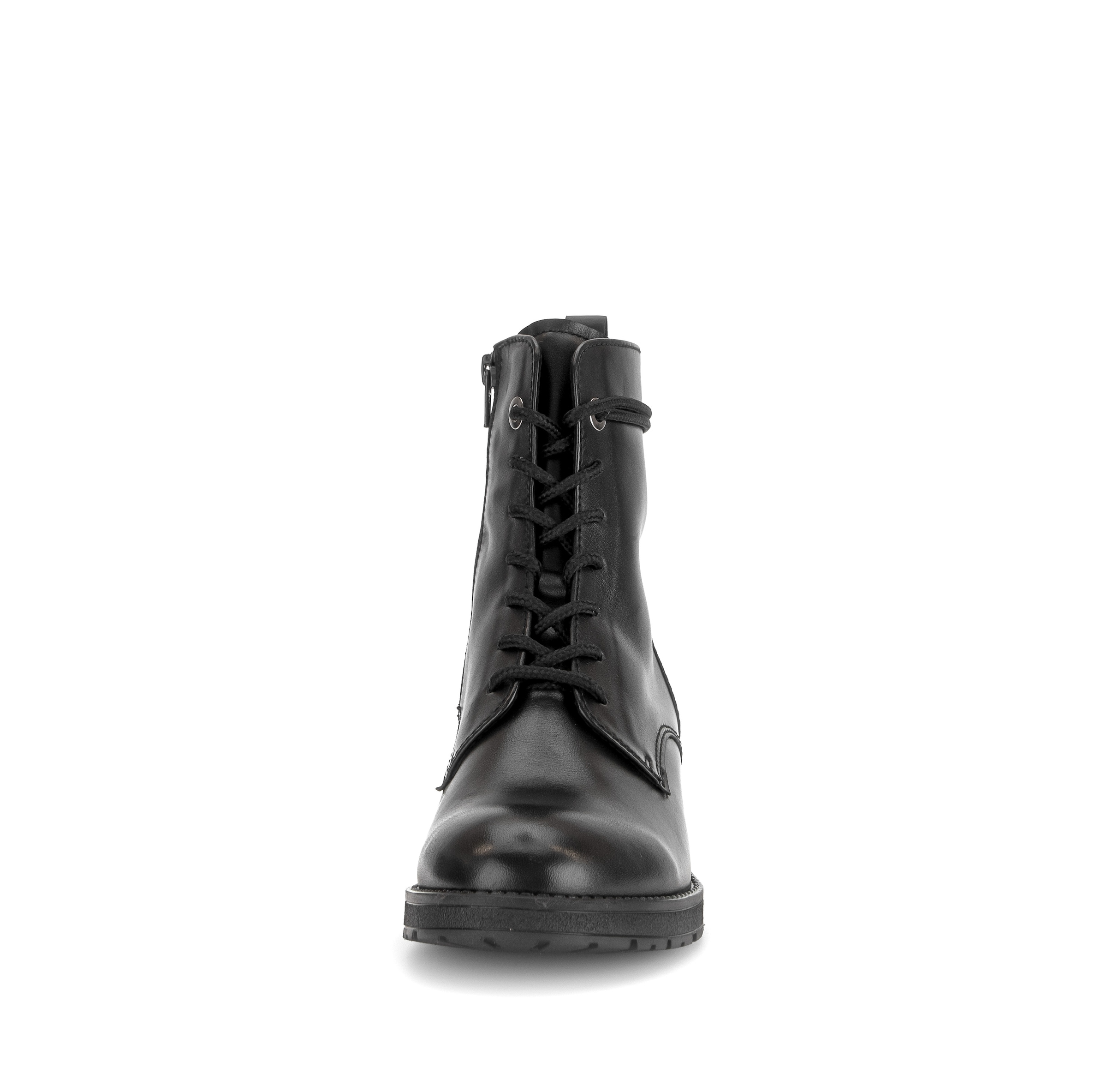 Gabor Schnürstiefelette  Blockabsatz, Schnürboots mit schaftumwickelnden Schnürsenkeln, G-Weite