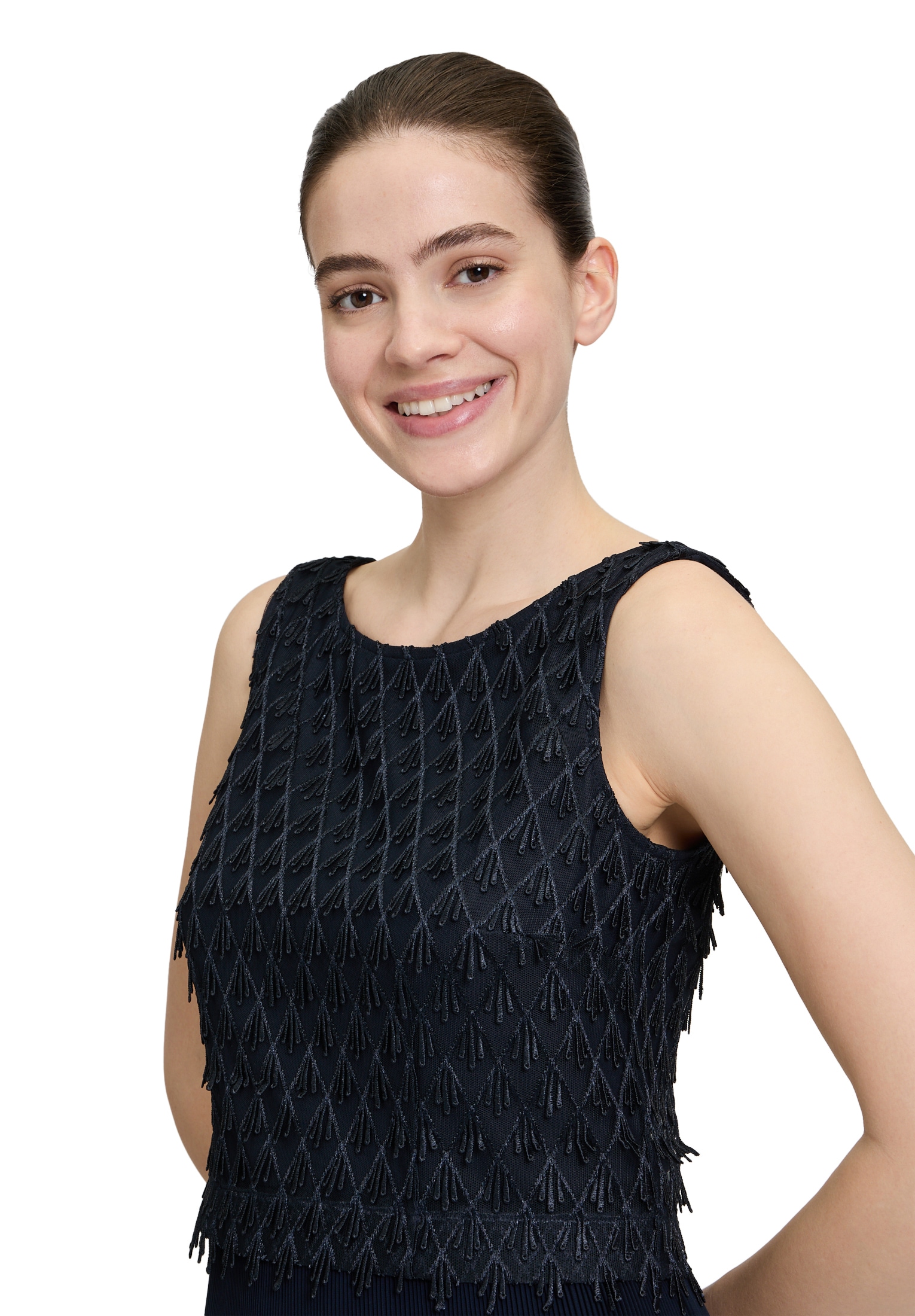 Vera Mont Cocktailkleid »Cocktailkleid mit Plissee«