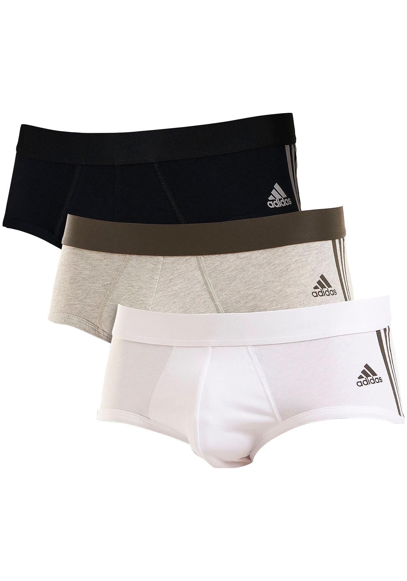 günstig Nahtverarbeitung kaufen weicher online Slip, mit adidas Sportswear (3er-Pack), Unterhose