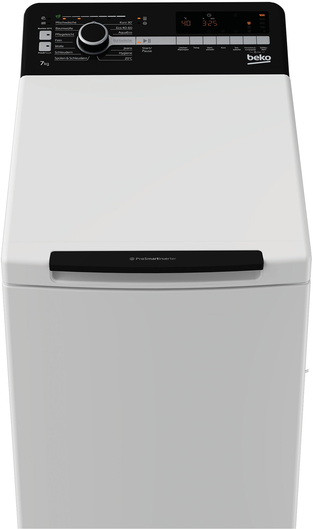 BEKO Waschmaschine Toplader »BTL7BE8BBT« 7 kg 1200 U/min
