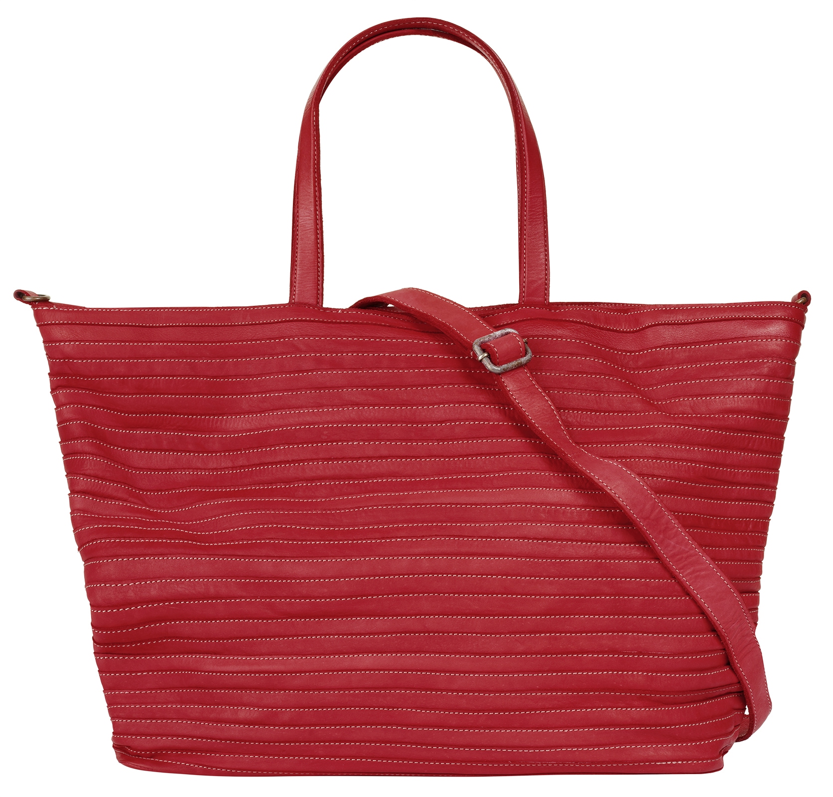 Samantha Look Shopper "SAMANTHA LOOK Damen echt Leder, Made in Italy" echt Leder, Made in Italy