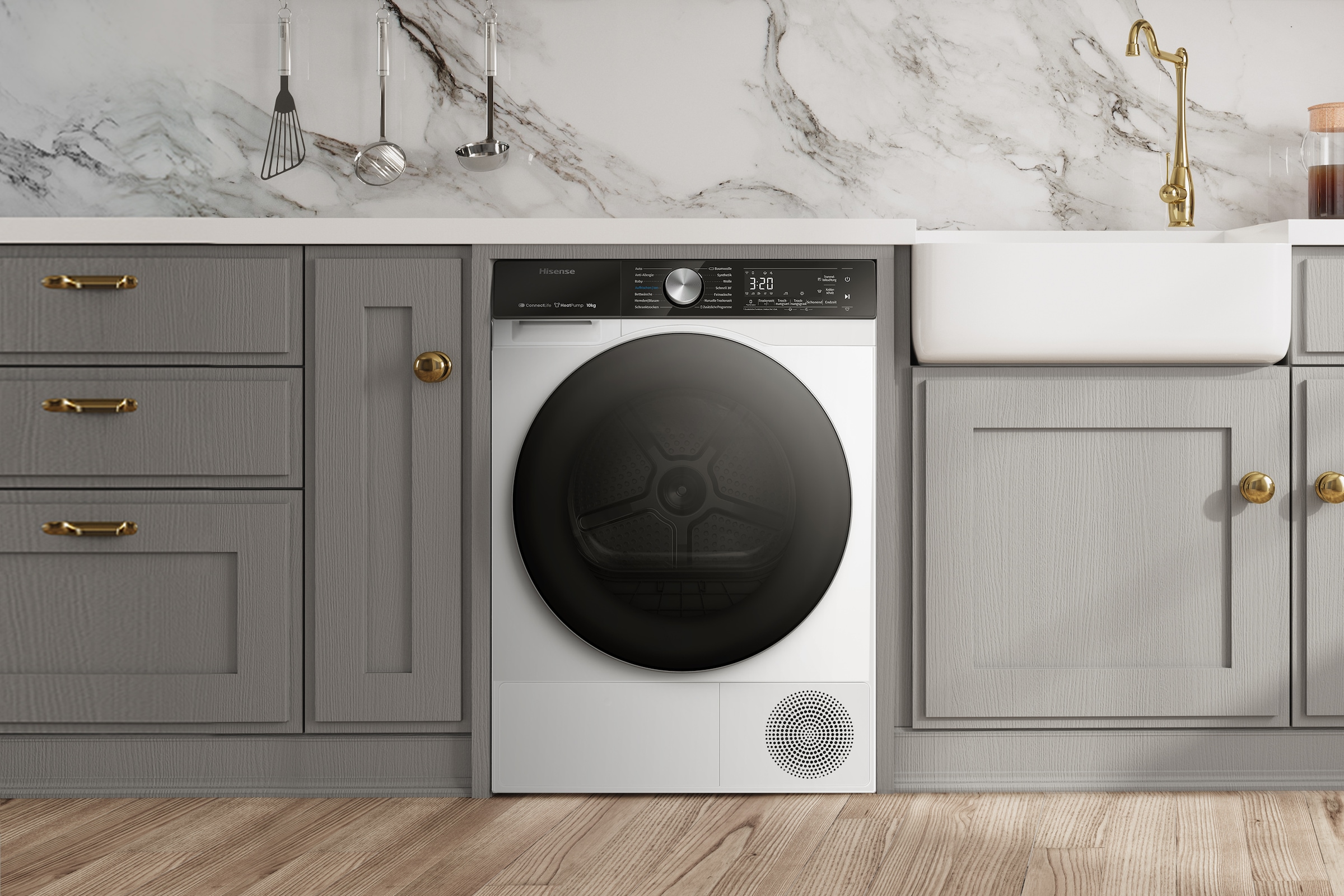 Hisense Wärmepumpentrockner »DH5S102B«, 10 kg