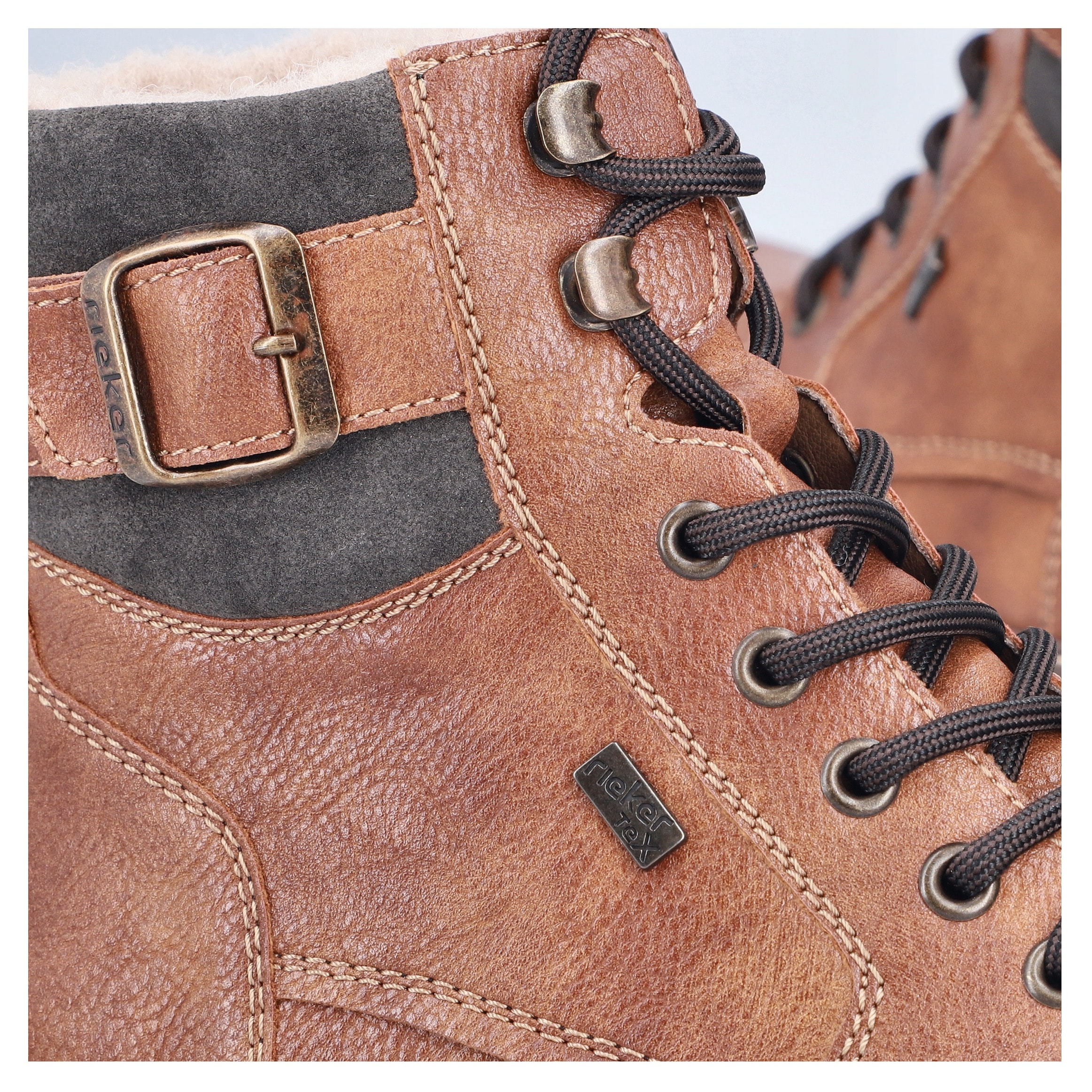 Rieker Winterstiefelette  Winterboots, Schnürboots mit wasserabweisender riekerTEX-Membran