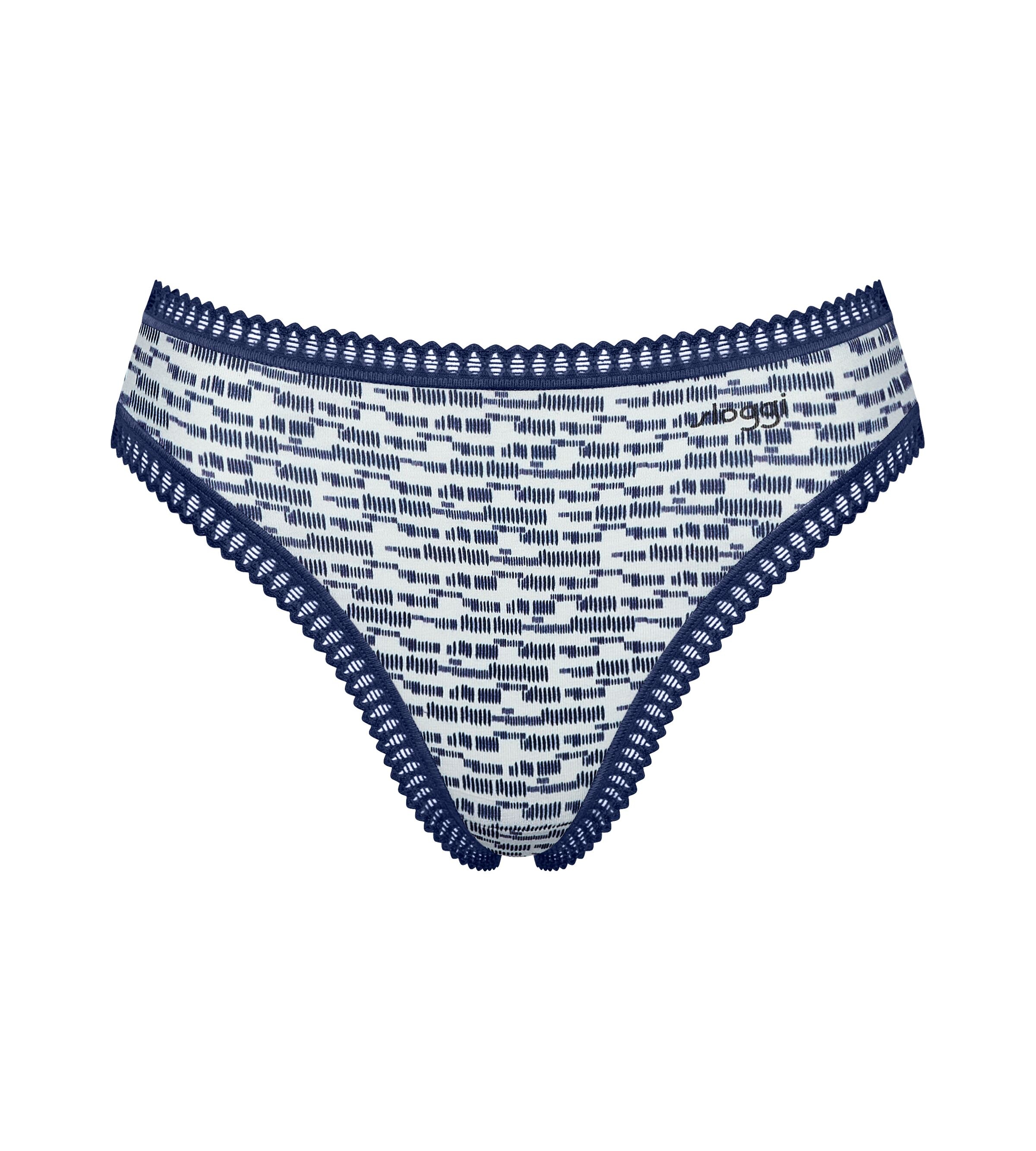 sloggi Slip »GO Crush«, (3er Pack), hoher Beinausschnitt, Spitze, feminin, weich, elastisch, Baumwollmix
