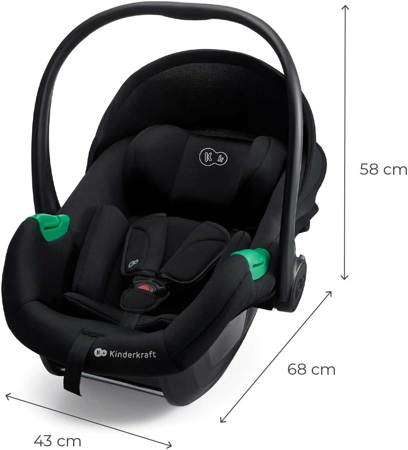 Kinderkraft Babyschale »MINK PRO2 iSize«