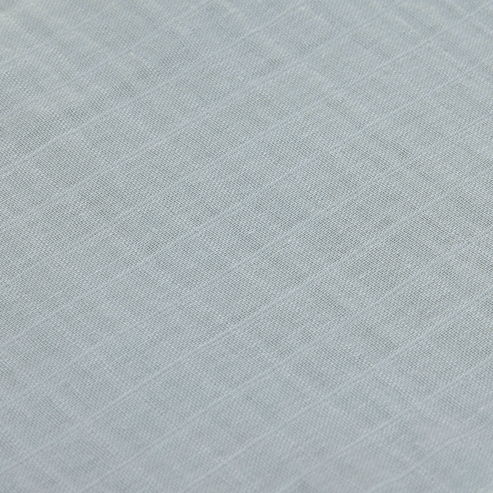 LÄSSIG Stoffwindeln »Mulltuch-Set M, Strokes silver grey«, (Set, 3 St.)