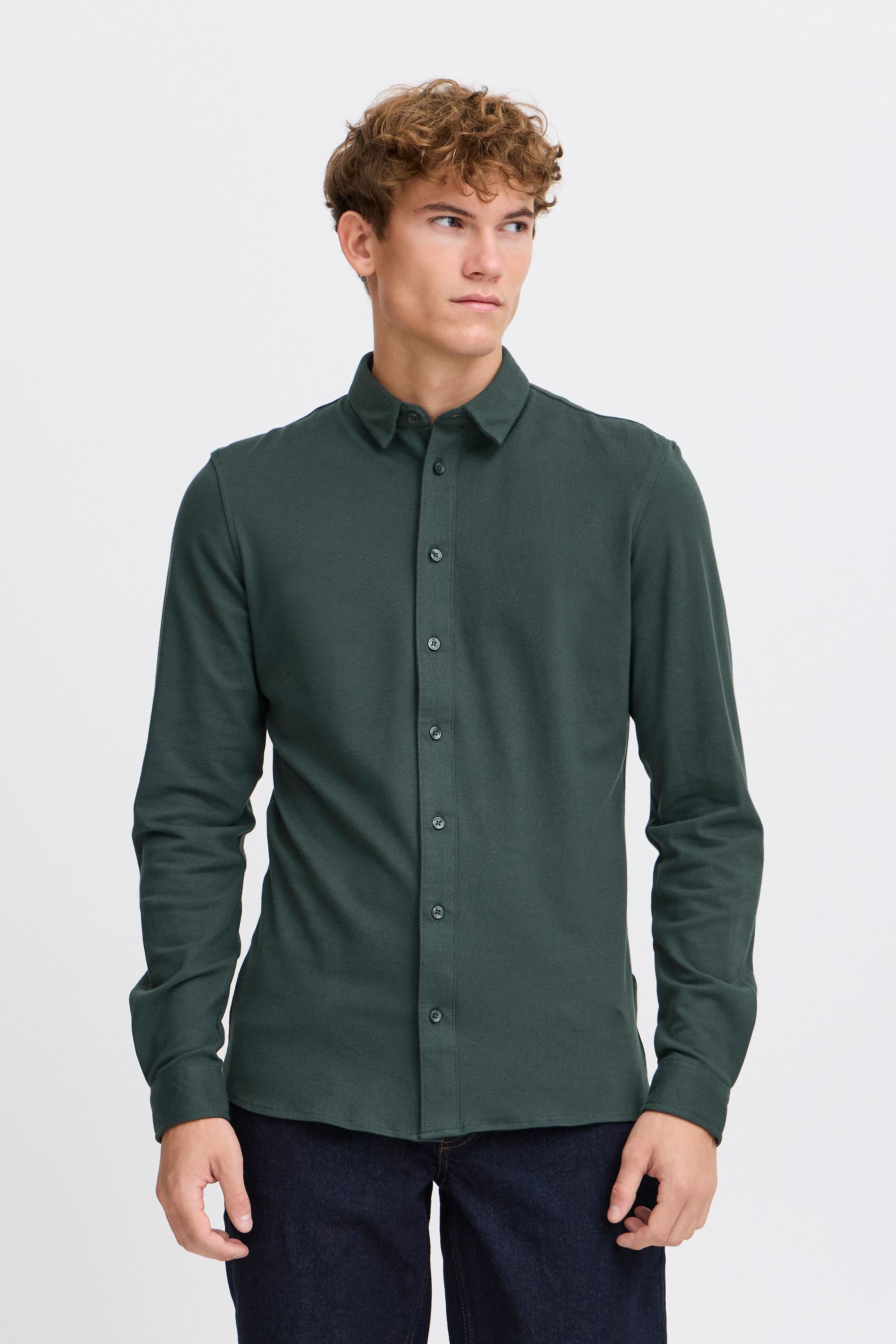 Casual Friday Businesshemd »Businesshemd CFARTHUR LS BU jersey piquet shirt«
