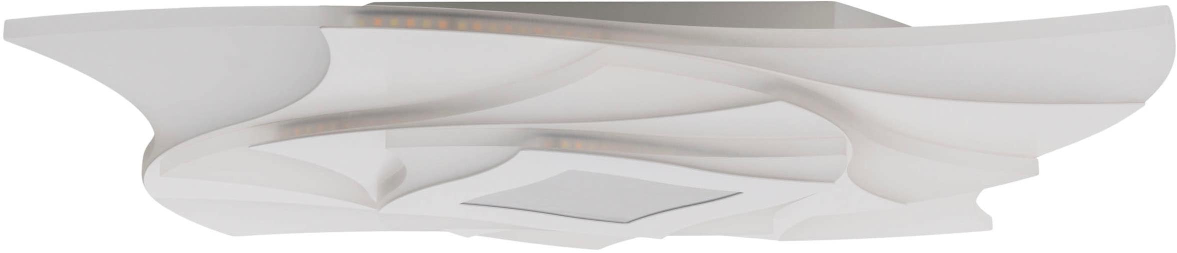 näve »Liora« LED-Modul 1 Stk. warmweiß - kaltweiß 3D-Effekt, CCT, Memory, Nachtlicht, dimmbar per Fernbedienung, weiß