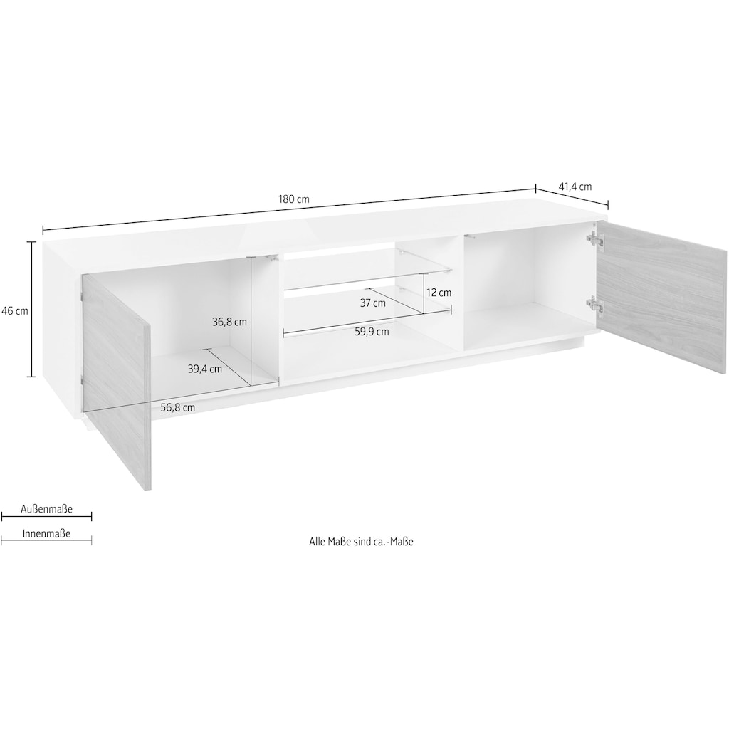 INOSIGN TV-Board »bloom«