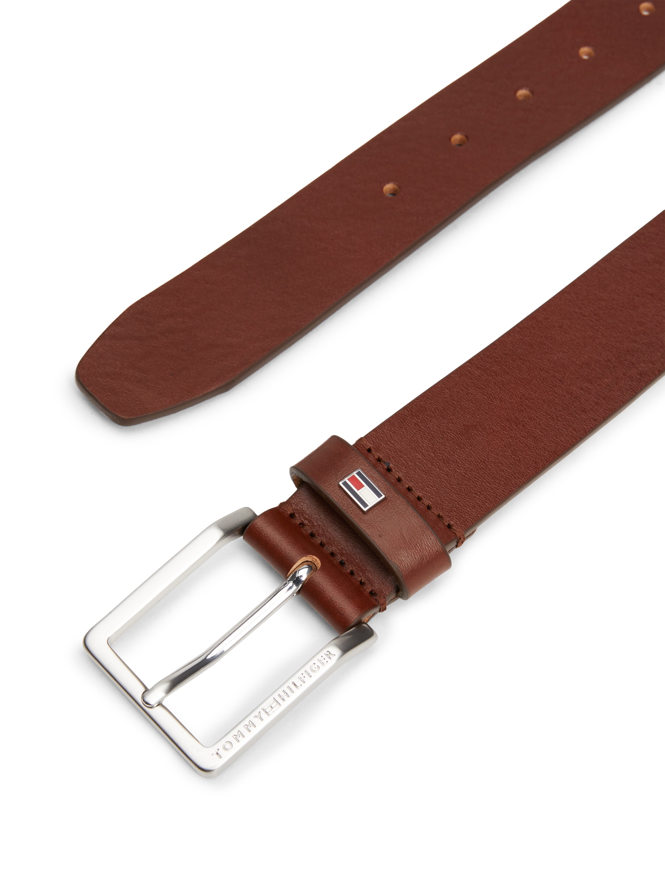 Tommy Hilfiger Ledergürtel »Oliver Extended 3,5 cm«, mit klassischer Metallschnalle
