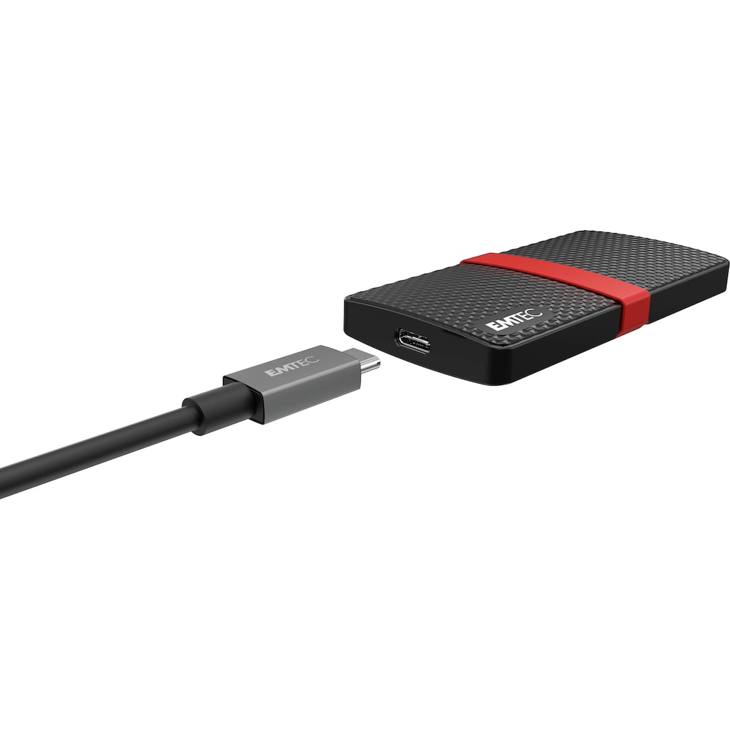 EMTEC externe SSD »X200 Portable SSD«, Anschluss USB 3.1
