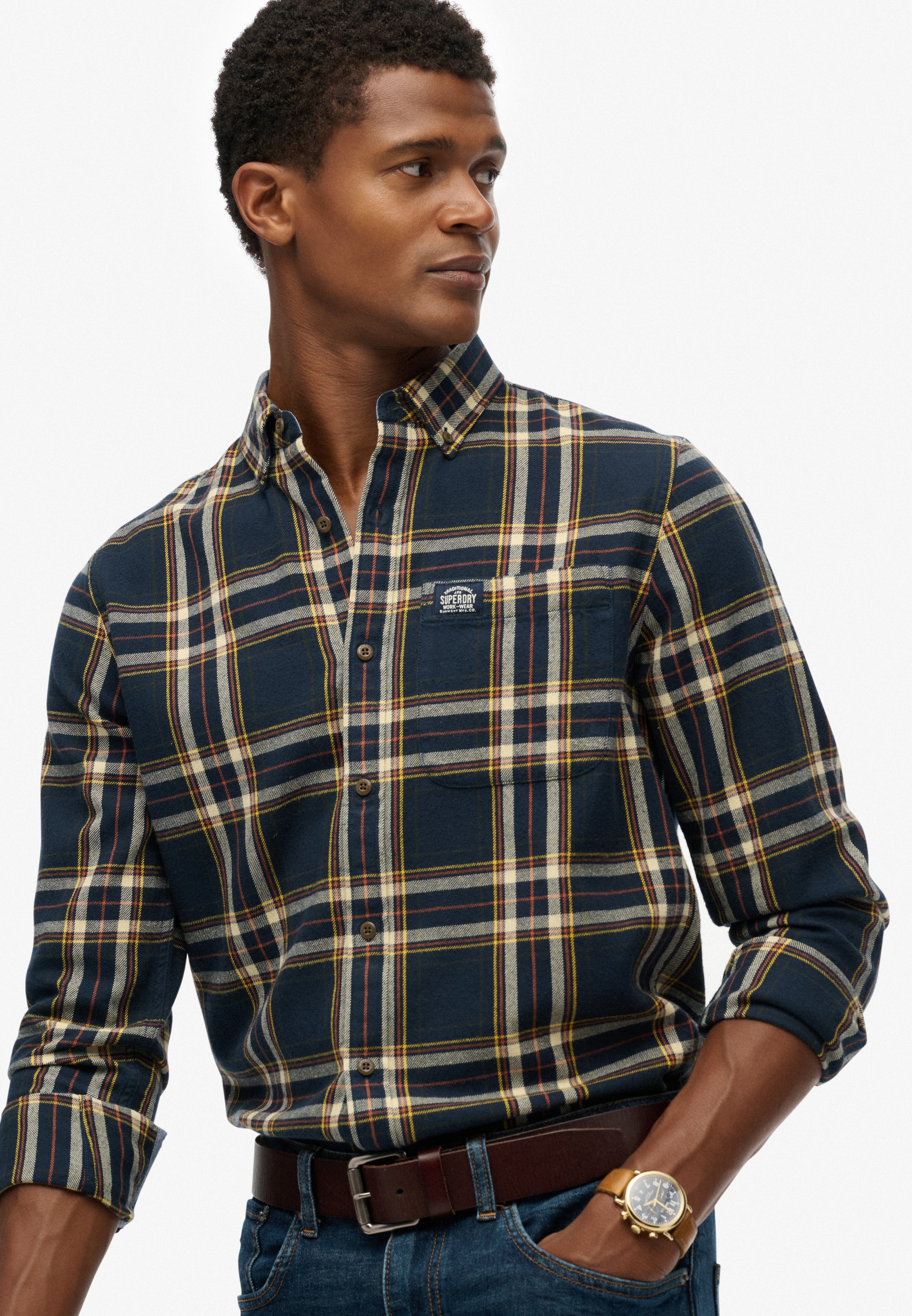 Superdry Langarmhemd »L/S COTTON LUMBERJACK SHIRT«
