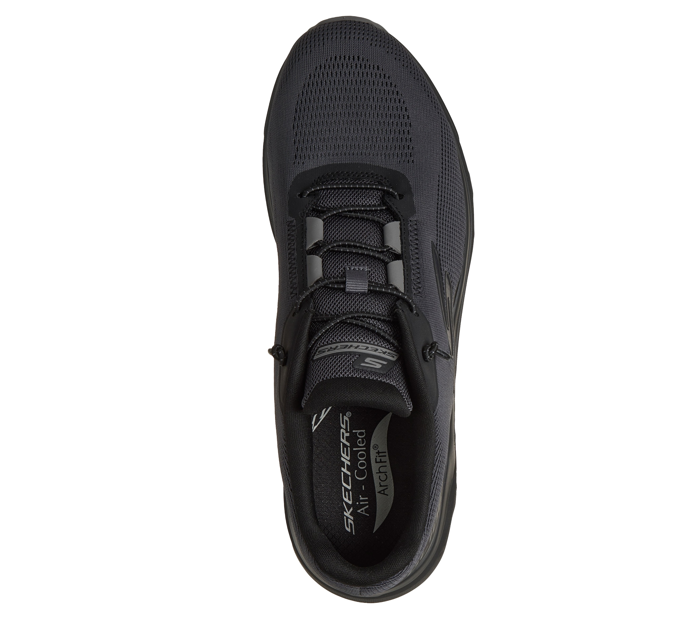 Skechers Slip-On Sneaker »GO RUN GLIDE-STEP ARCH FIT-CASION«  Schlupfschuh, Halbschuh, Freizeitschuh, mit elastischen Schnürsenkeln