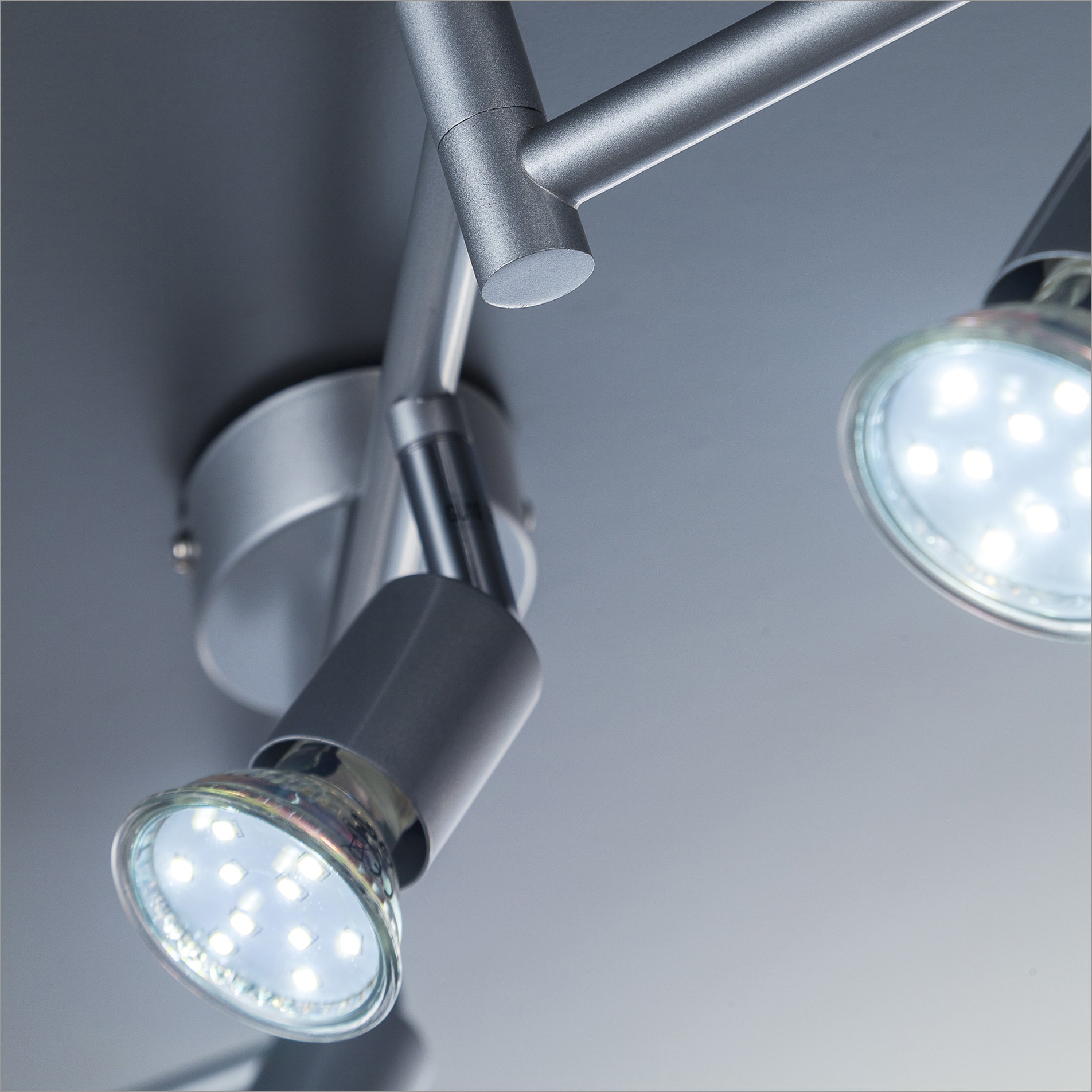 online LED GU10 schwenkbar, 6 3 B.K.Licht LED kaufen Leuchtmittel mit Garantie flammig-flammig, XXL Deckenspots, inkl. Deckenleuchte, Jahren 6x | Spots,