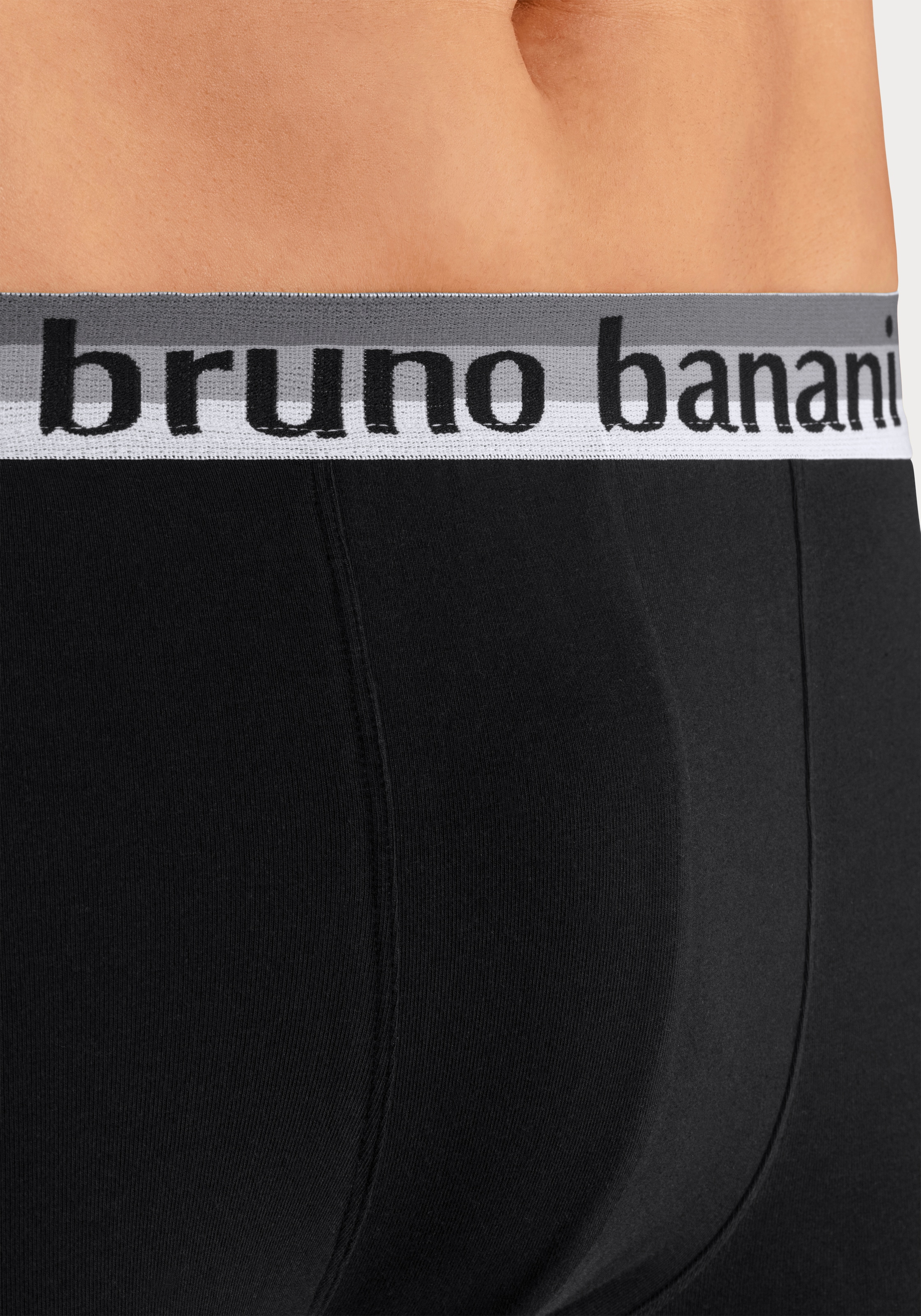 Bruno Banani Boxer »Boxershorts für Herren« Packung, 5 Stk. mit Streifen Logo Webbund