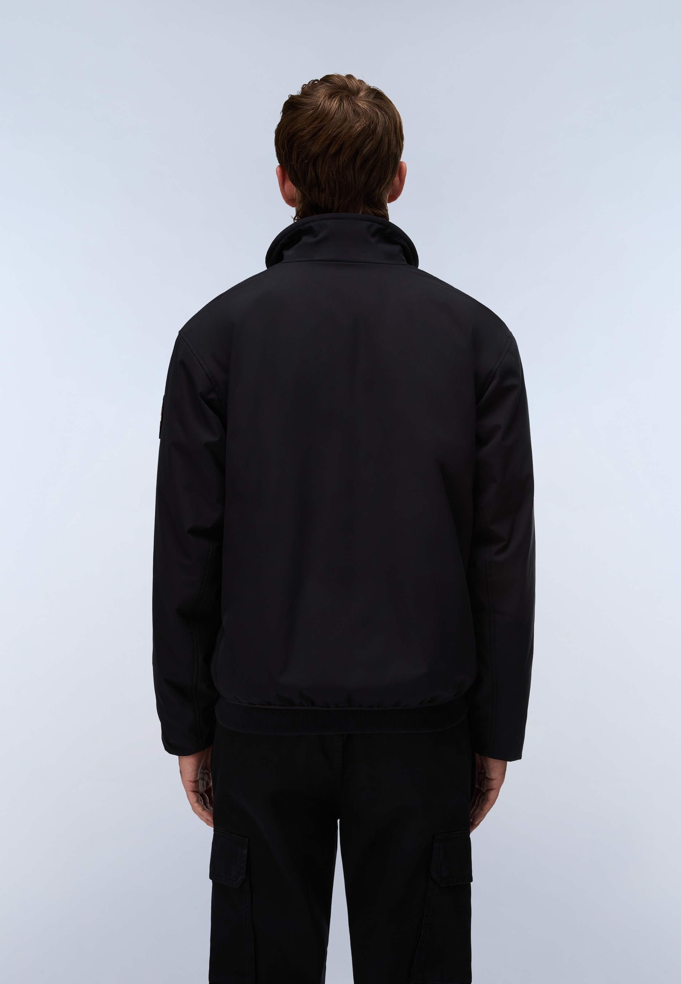 Napapijri Winterjacke »A-TUNDRA FZ STAND BLACK BEAUTY« aus Polyamid, gerader Charakter