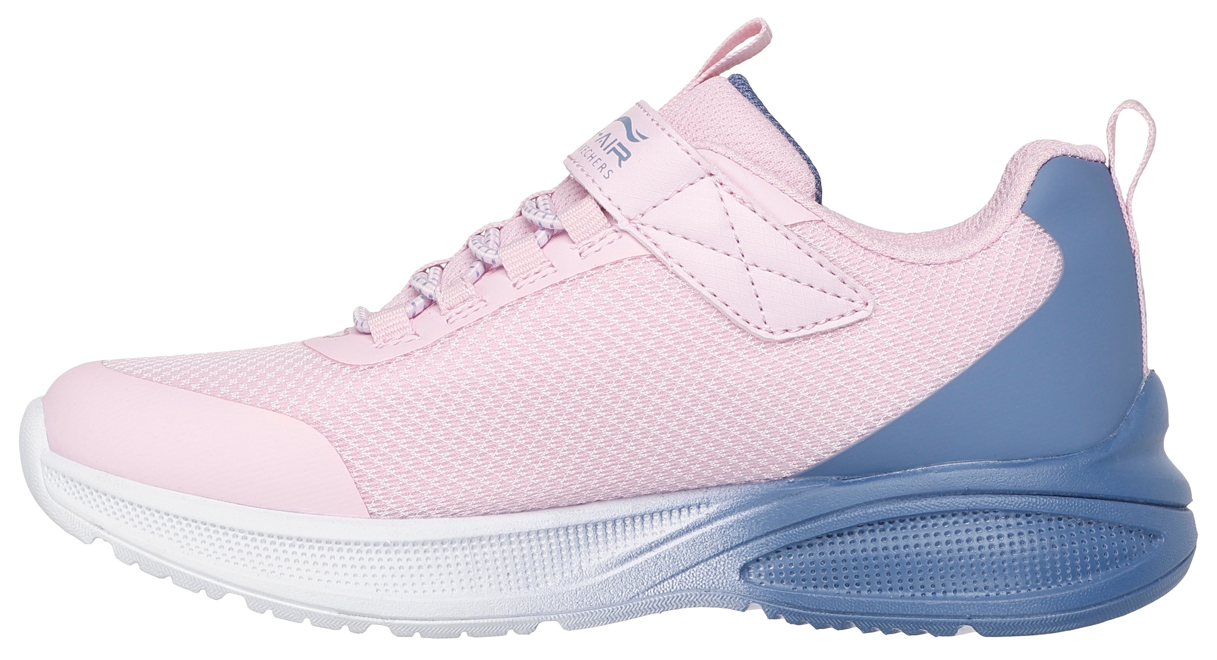 Skechers Sneaker »MICROSPEC MAX ADVANCE«, Slip-OnSneaker, Klettverschluss,S-Logo, Größenschablone zum Download