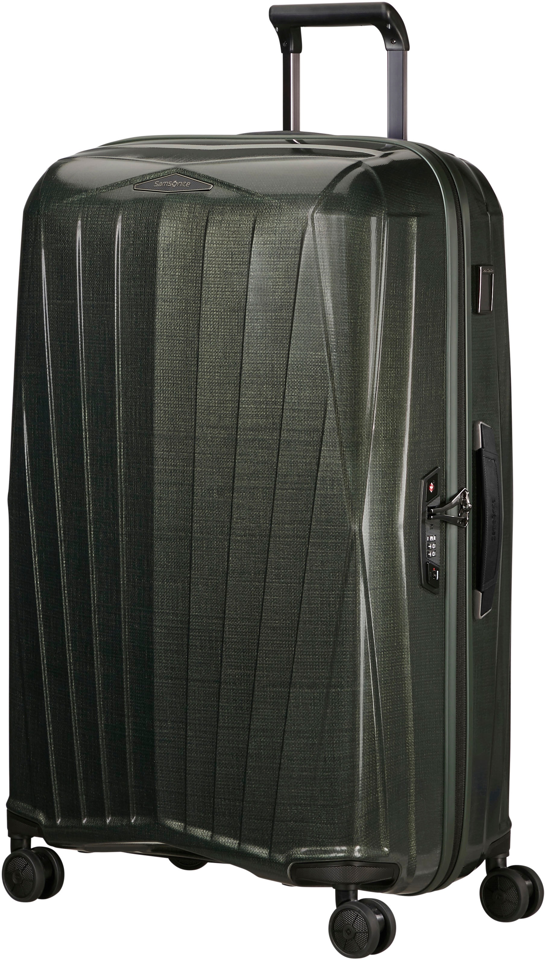 Samsonite Hartschalen-Trolley »MAJOR-LITE, verschiedene Größen und Farben«, 4 Rollen, Reisekoffer Volumenerweiterung bei S Reisegepäck Made in Europe