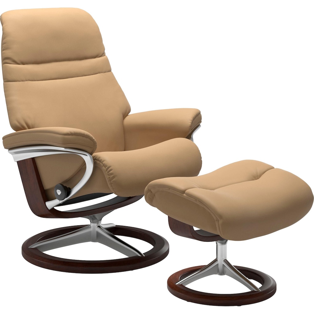 Stressless® Relaxsessel »Sunrise«, (Set, Relaxsessel mit Hocker)