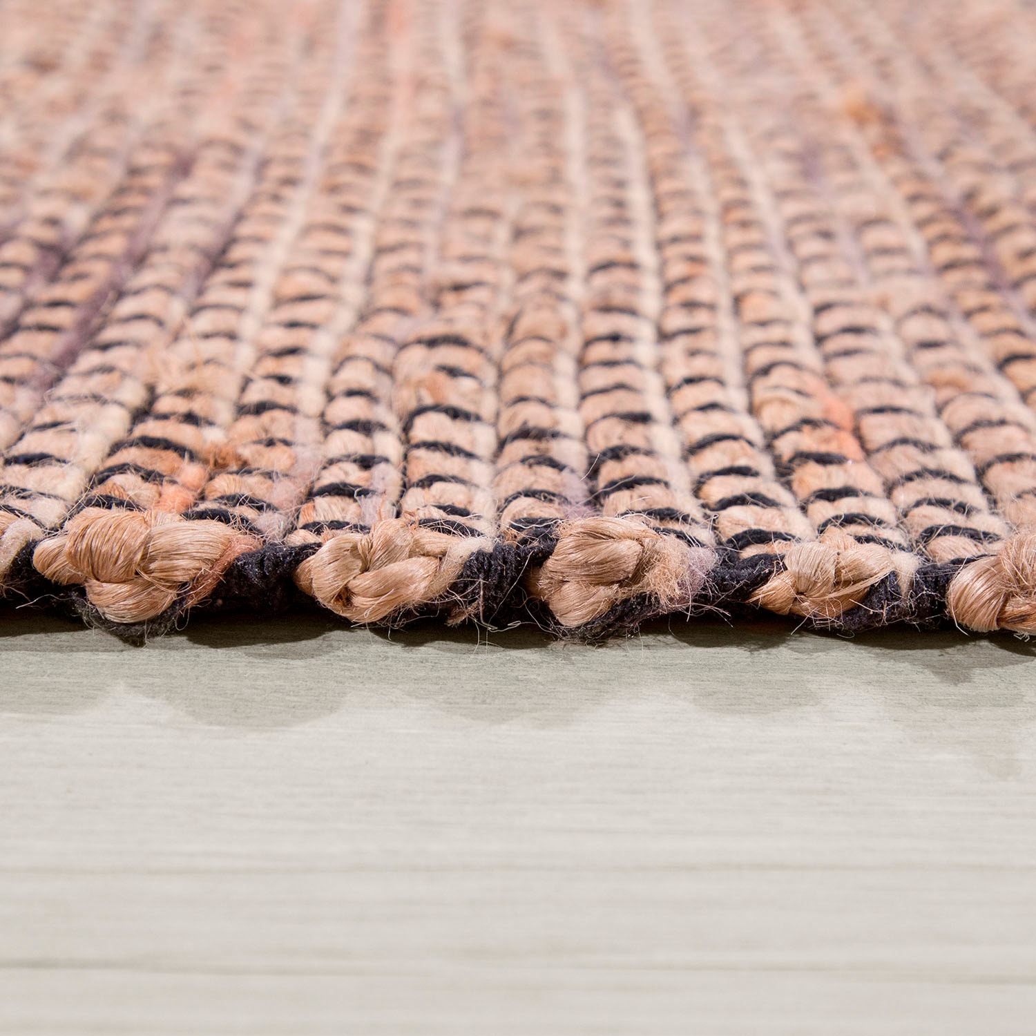 Paco Home Teppich »Odense 684« rechteckig 13 mm Höhe handgewebter Wendeteppich, Jute & Wolle, meliert, Wohnzimmer