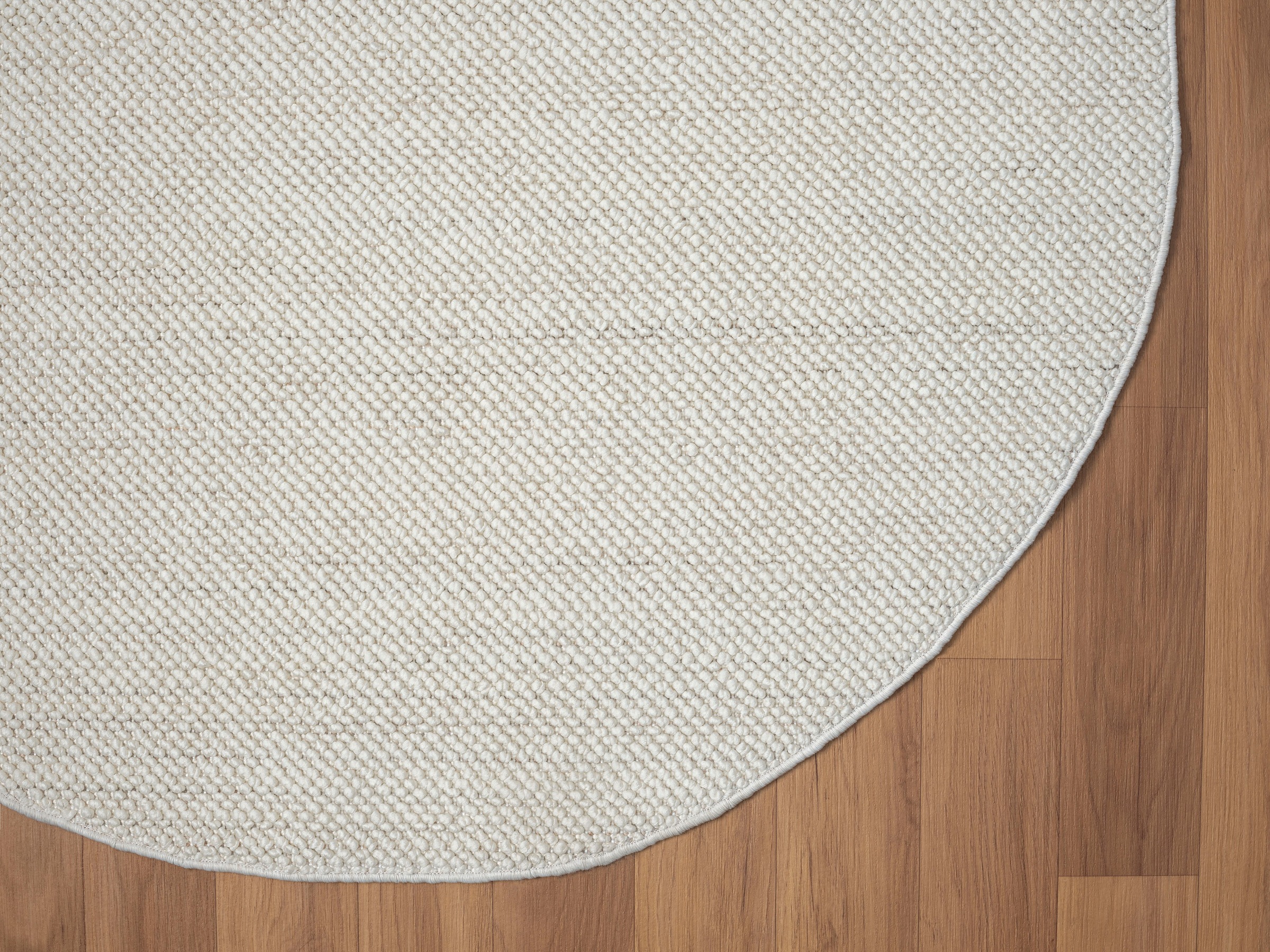Myflair Möbel & Accessoires Teppich »Ava«, rund, 7 mm Höhe, Uni Farben, meliert, Sisal-Optik, auch in rechteckig erhältlich