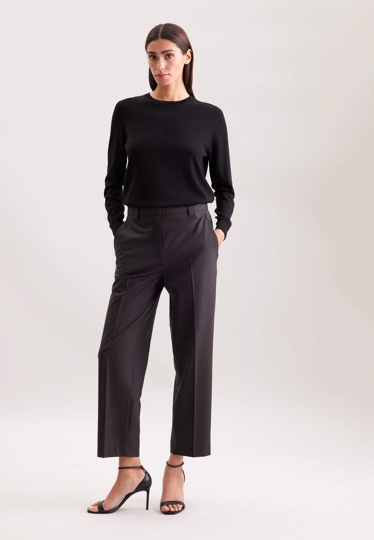 seidensticker Strickpullover Sweater Uni