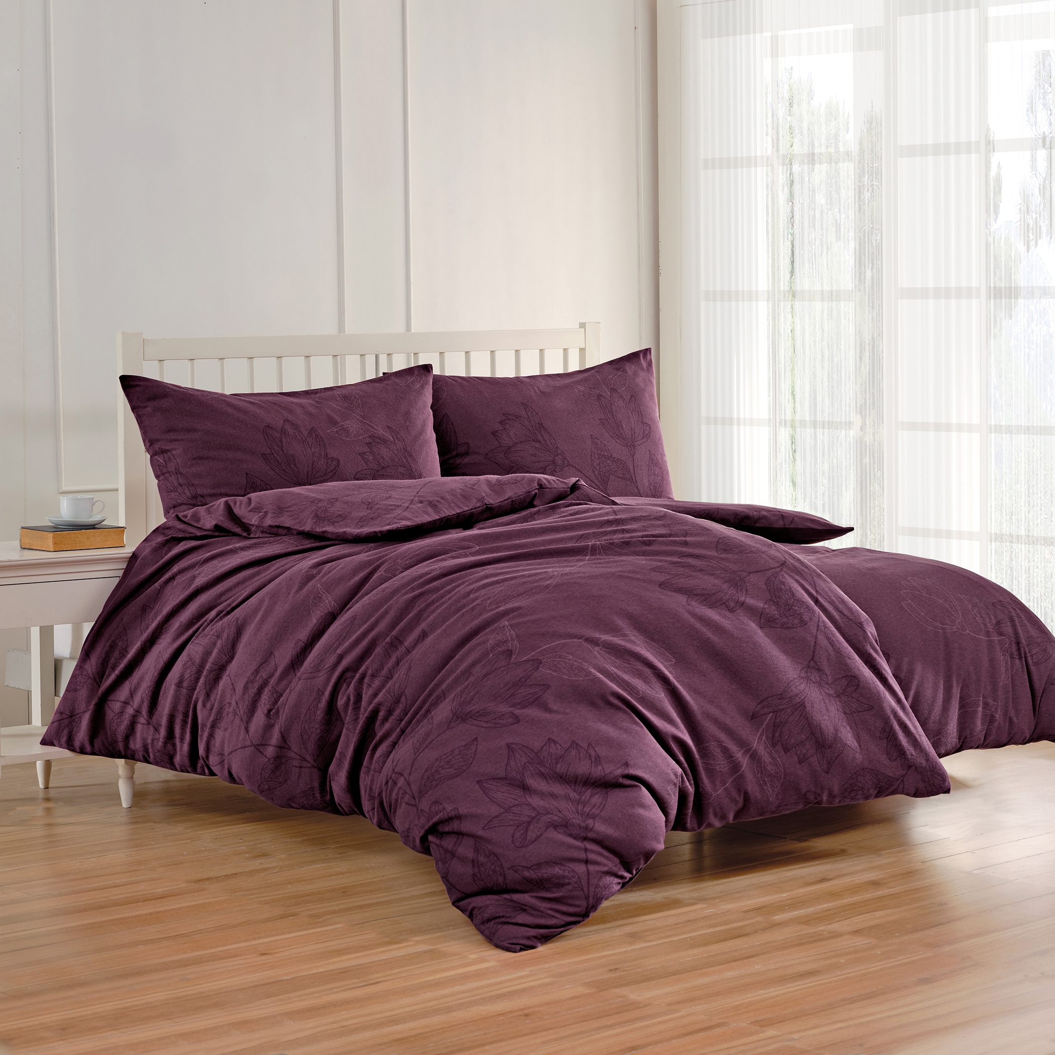 Florella Bettwäsche »Metza-beere Flausch-Flanell, 100%Baumwolle« 2 Stk.